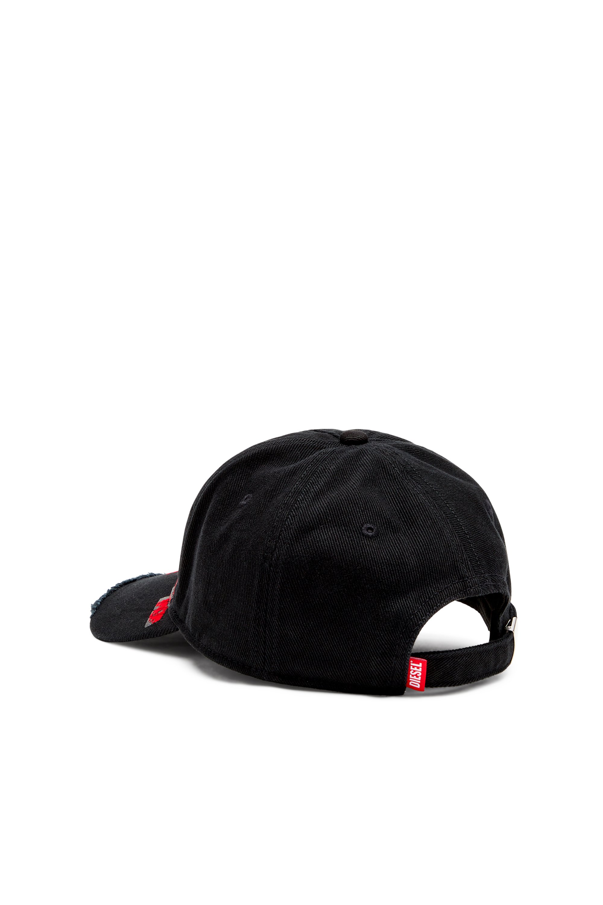 Diesel - C-HASE, Gorra de béisbol de denim con el logotipo Diesel Core Hombre in Multicolor - 2