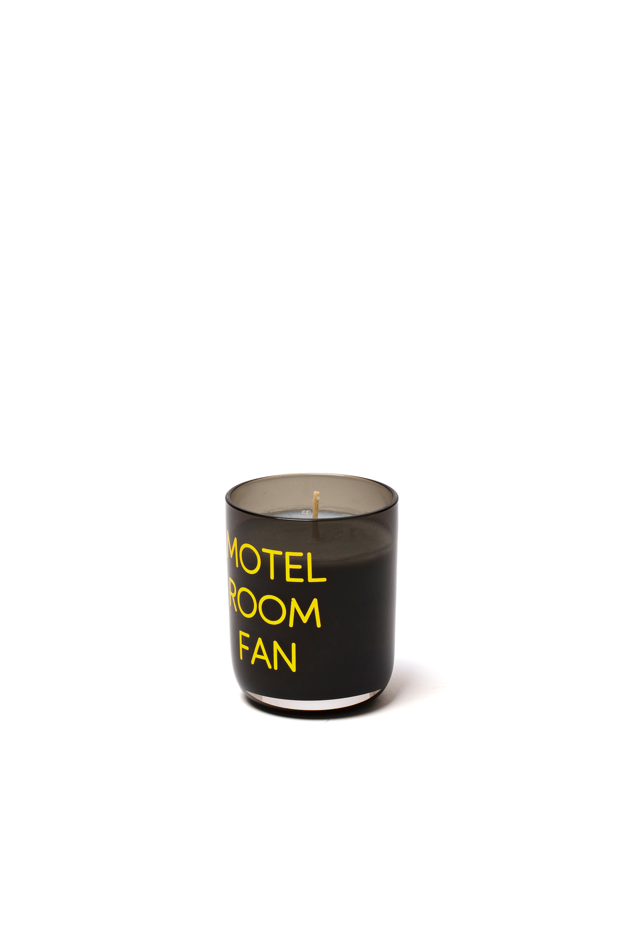 Diesel - 11171 HOME SCENTS, Vela en vaso de vidrio "memories-motel room fan" Unisex in Negro - 2