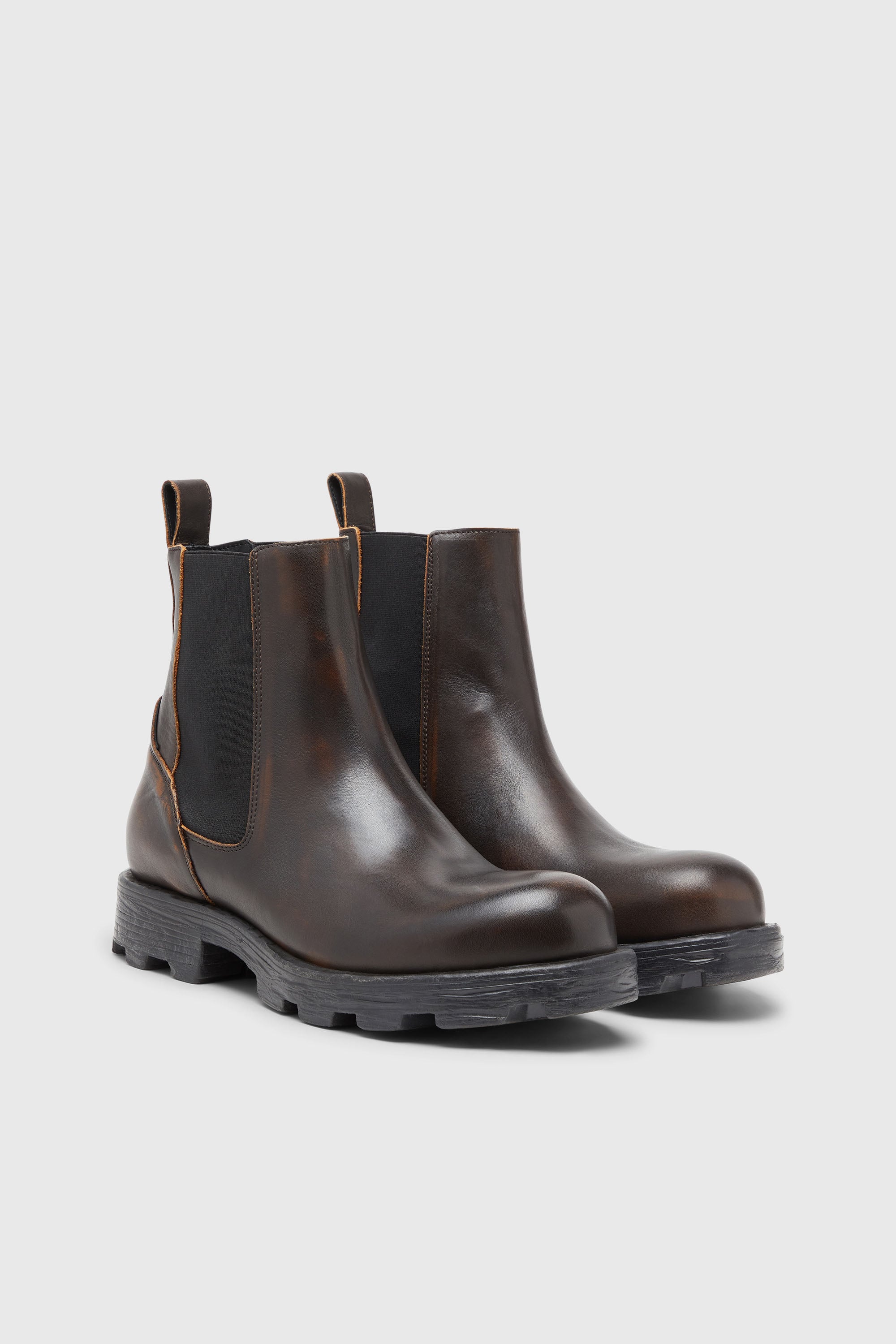 Diesel - D-HAMMER CH, D-Hammer-Botines Chelsea en cuero cepillado Hombre in Marr&oacute;n - 2