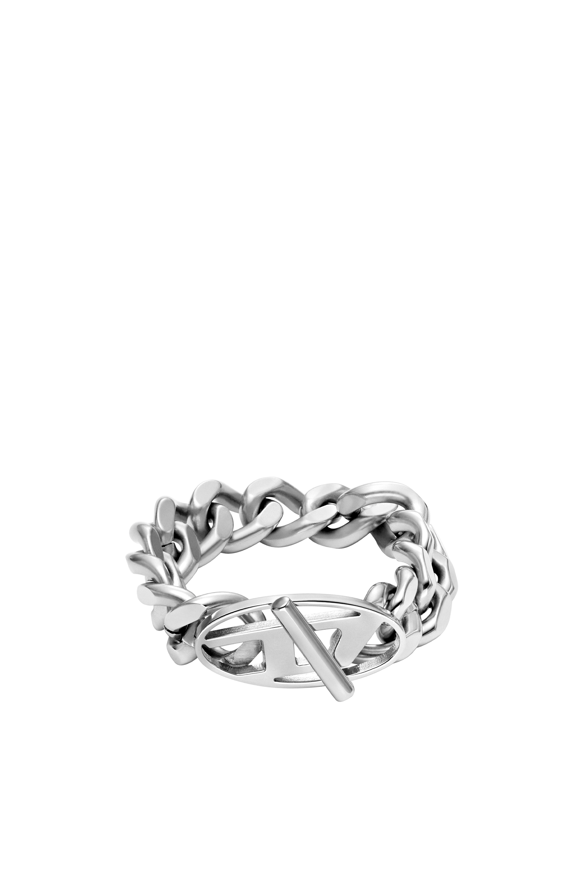 Diesel - DX1533040, Anillo de cadena suave de acero inoxidable Unisex in Plateado - 2