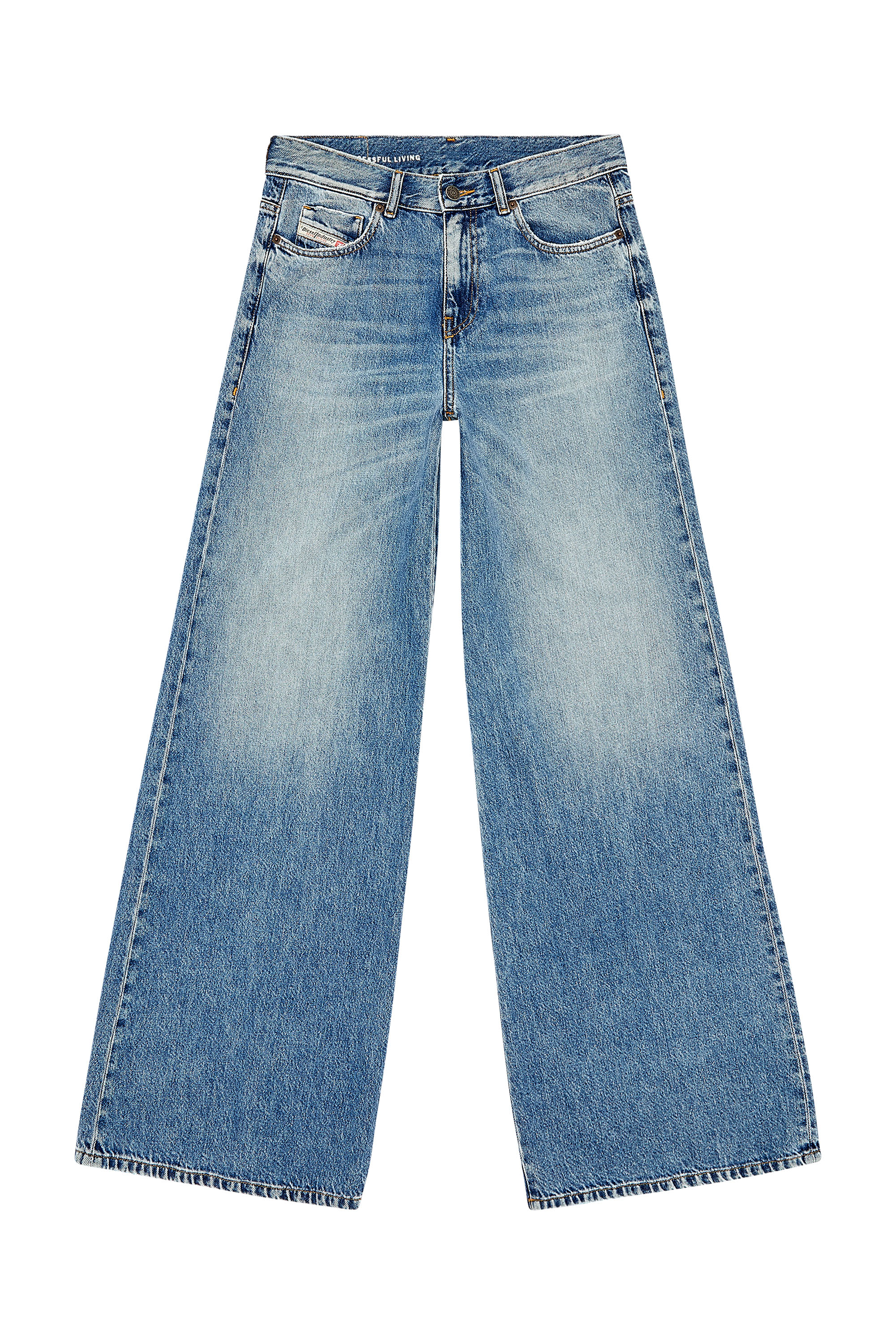 Diesel - Bootcut and Flare Jeans 1978 D-Akemi 09H95, Azul medio - Image 5
