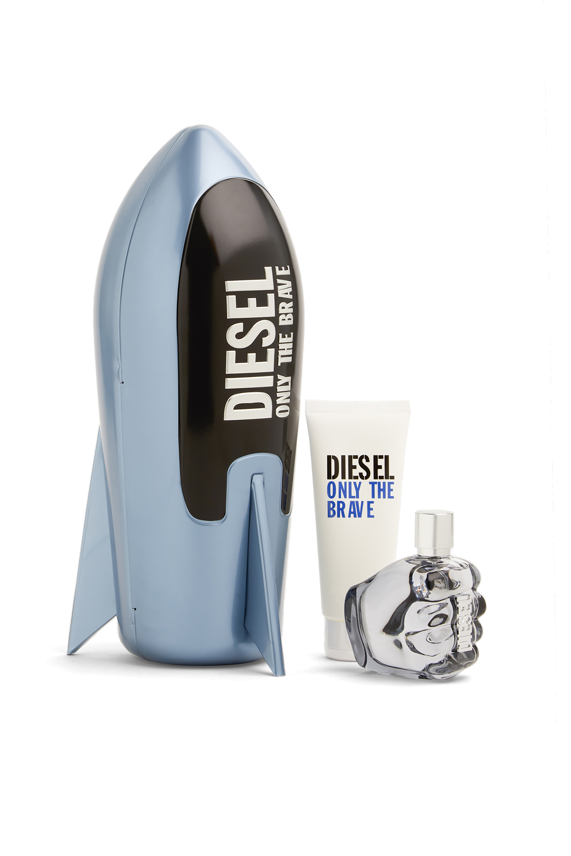 Diesel - ONLY THE BRAVE 75ML PREMIUM GIFT SET, Set de regalo ONLY THE BRAVE Hombre in Azul marino - 1