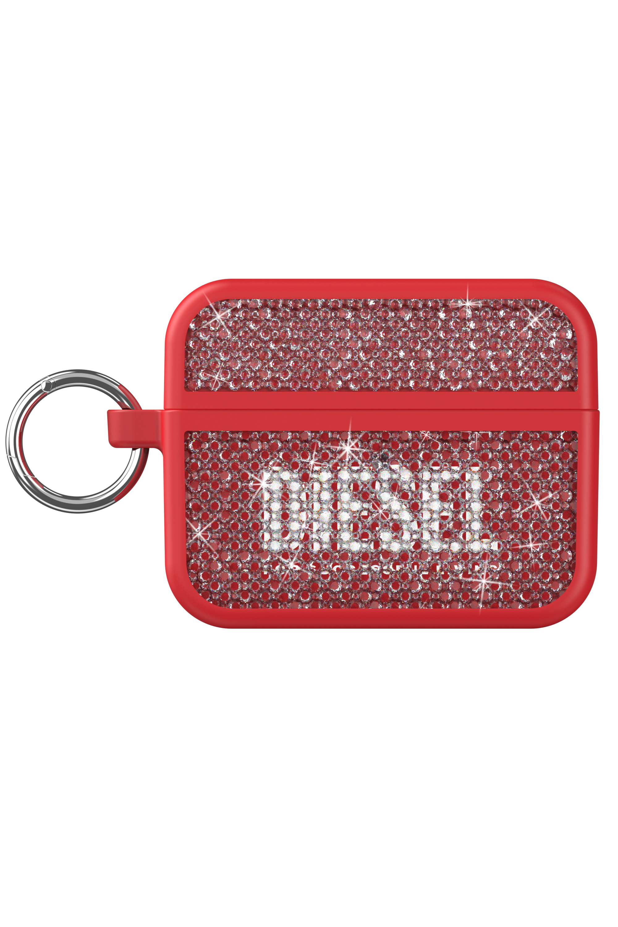 Diesel - 60196 AIRPOD CASE, Funda Swarosky para Airpods Pro / Pro 2 Unisex in Rojo - 1