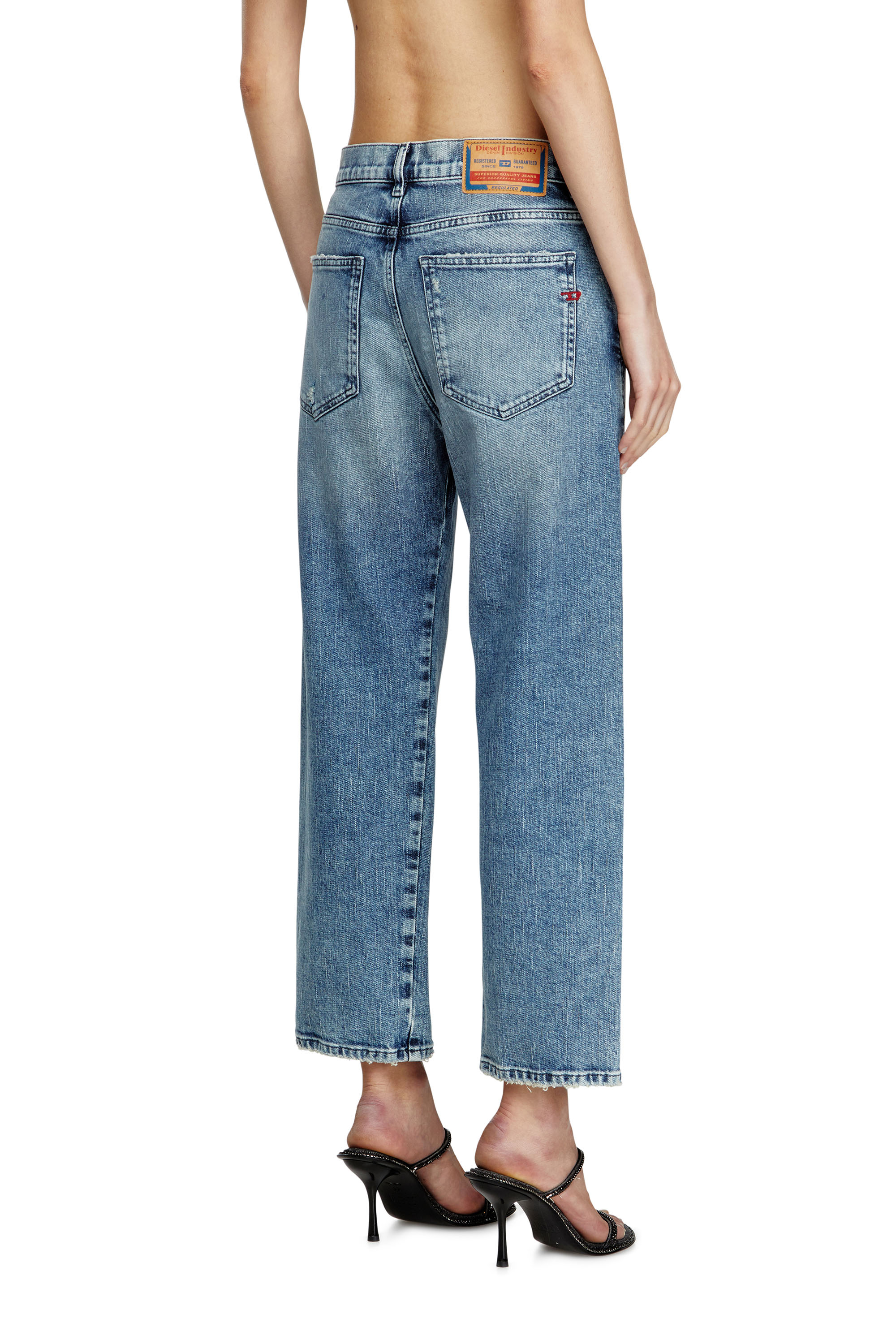 Diesel - Regular Jeans 2016 D-Air 09L34 Mujer, Azul Claro - 4