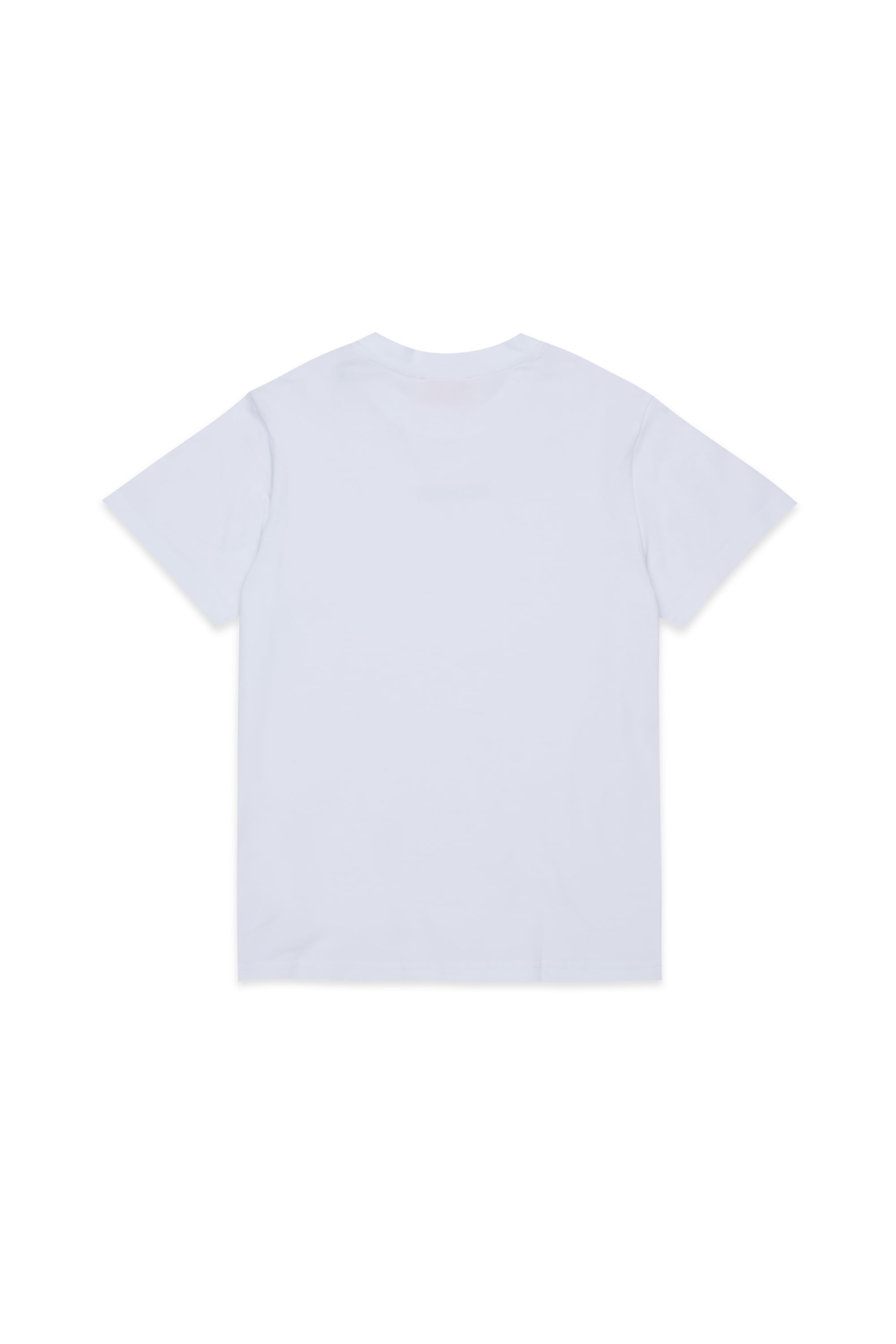 Diesel - UTTER, Camiseta de algod&oacute;n stretch con estampado de logo Hombre in Blanco - 2