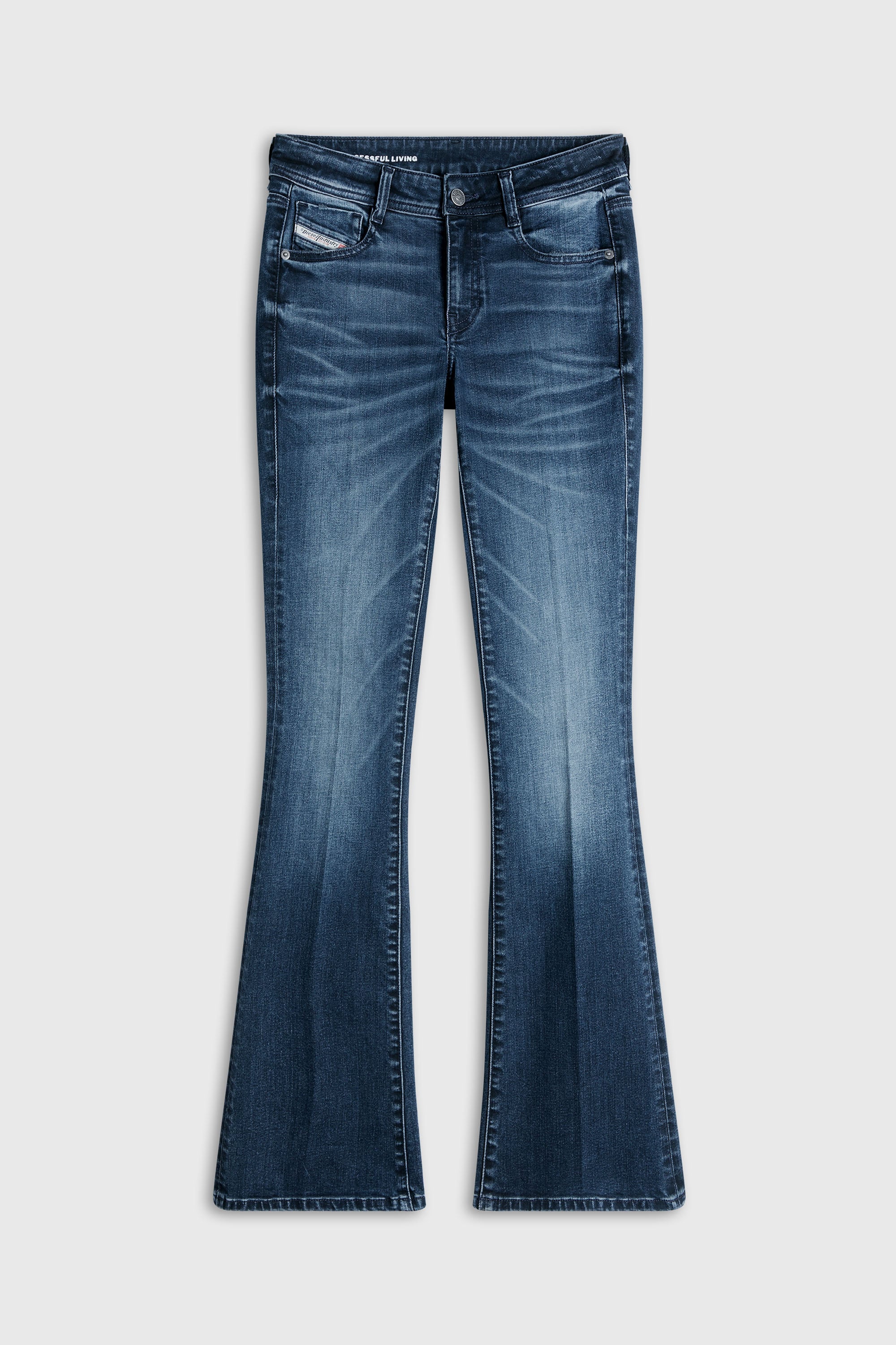 Diesel - Bootcut Jeans 1969 D-Ebbey 0ILDY Mujer, Azul Oscuro - 2