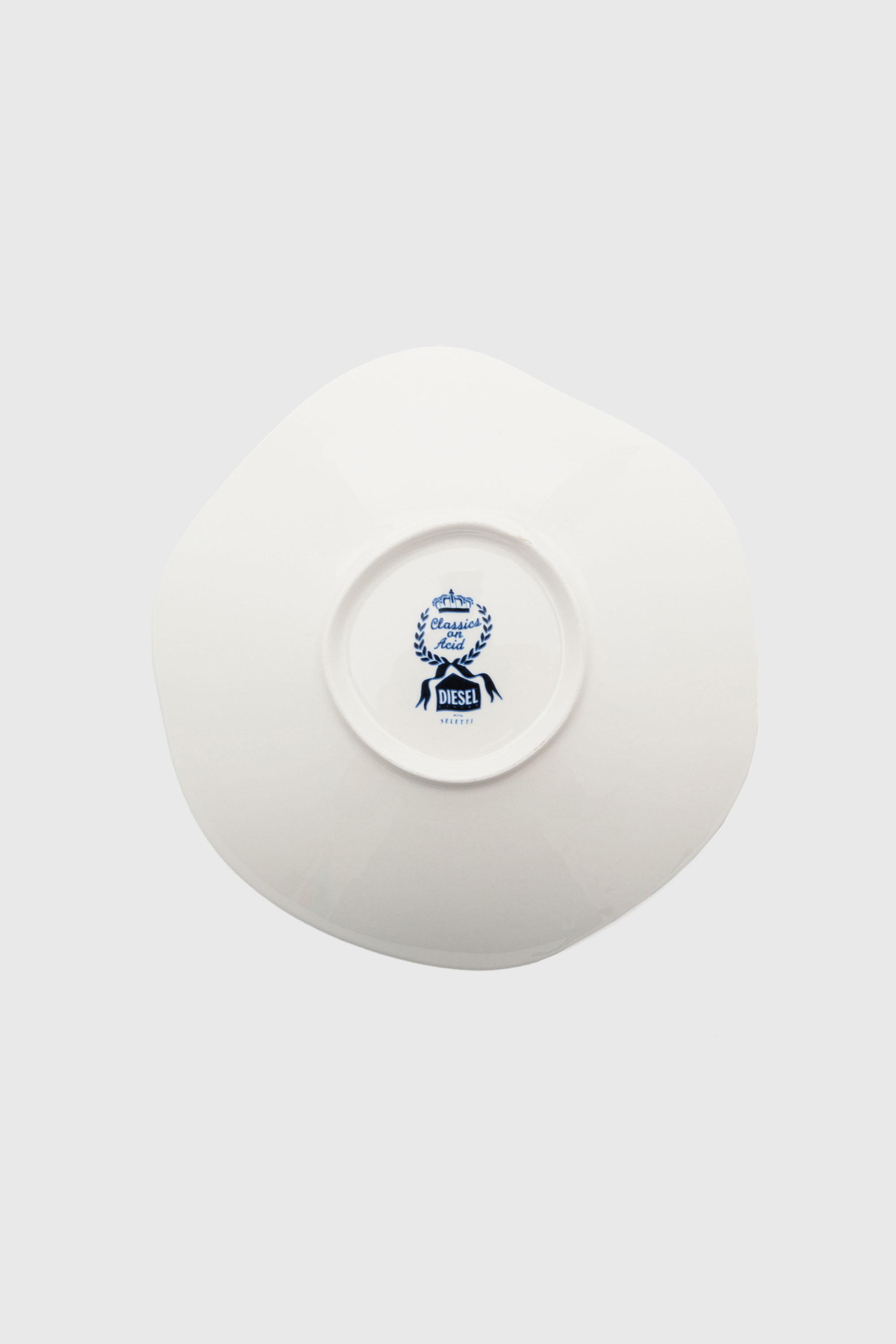Diesel - 11225 SOUP PLATE IN PORCELAIN "CLASSIC O, Plato hondo de porcelana Unisex in Multicolor - 2