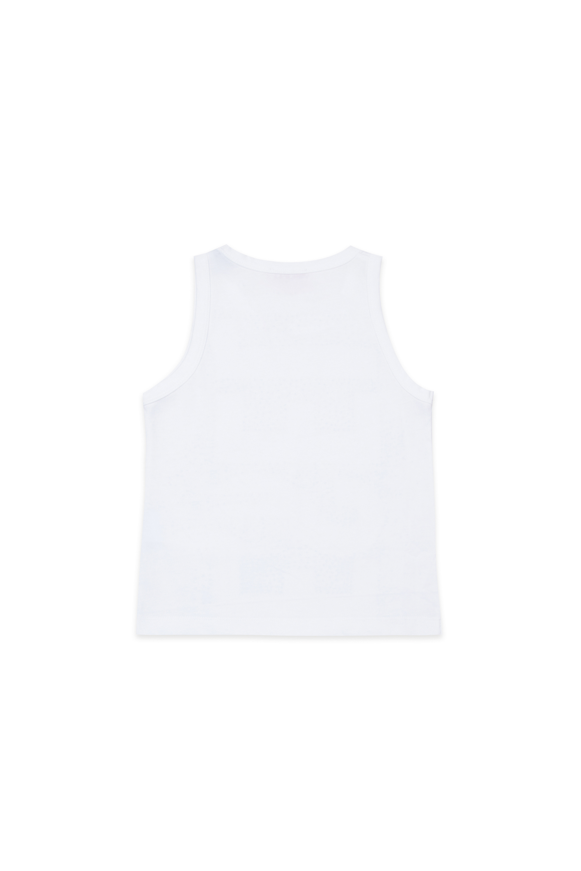 Diesel - TSTUDS, Camiseta de tirantes con logo tachonado Mujer in Blanco - 2