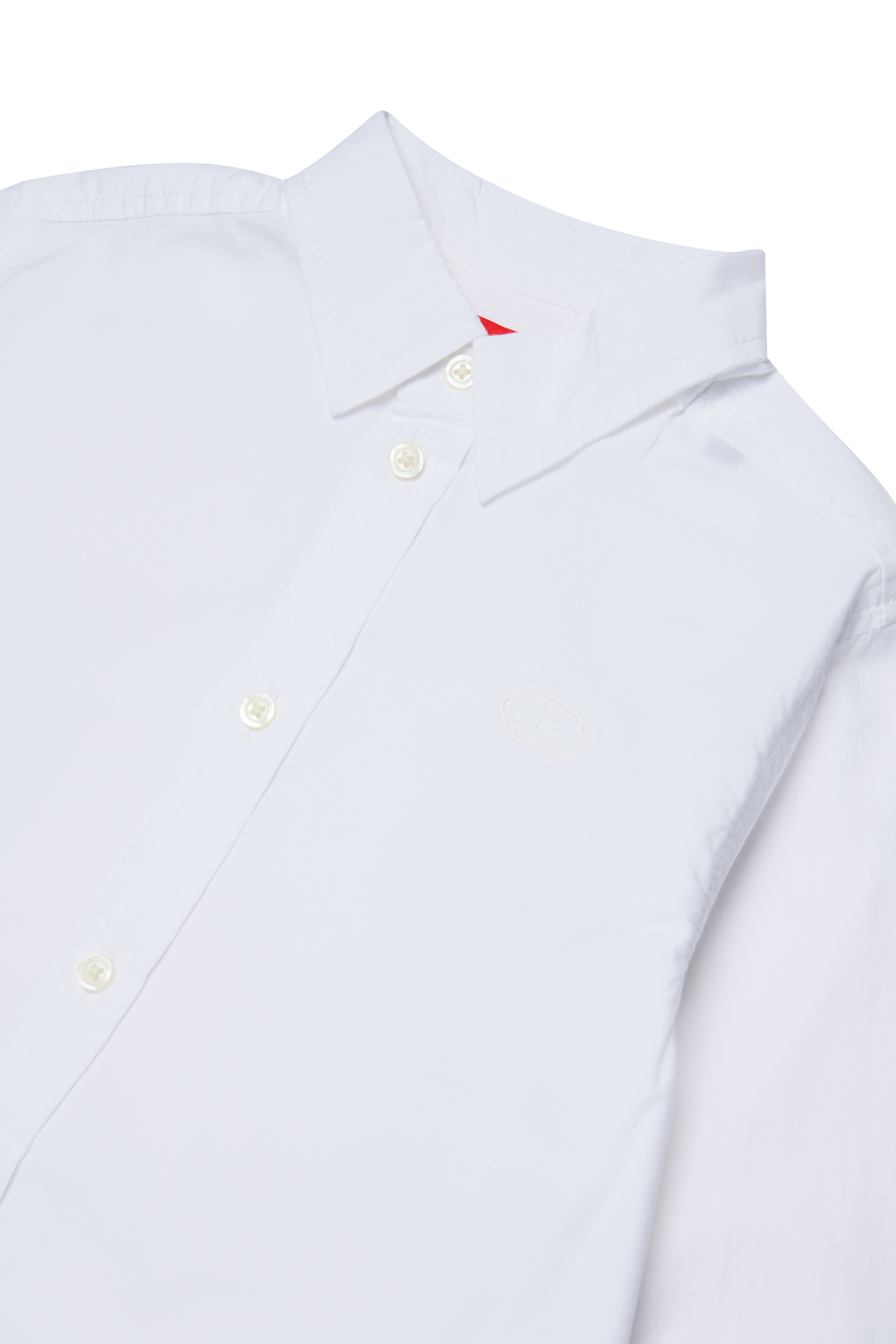 Diesel - CSTAN, Camisa de algod&oacute;n Hombre in Blanco - 3