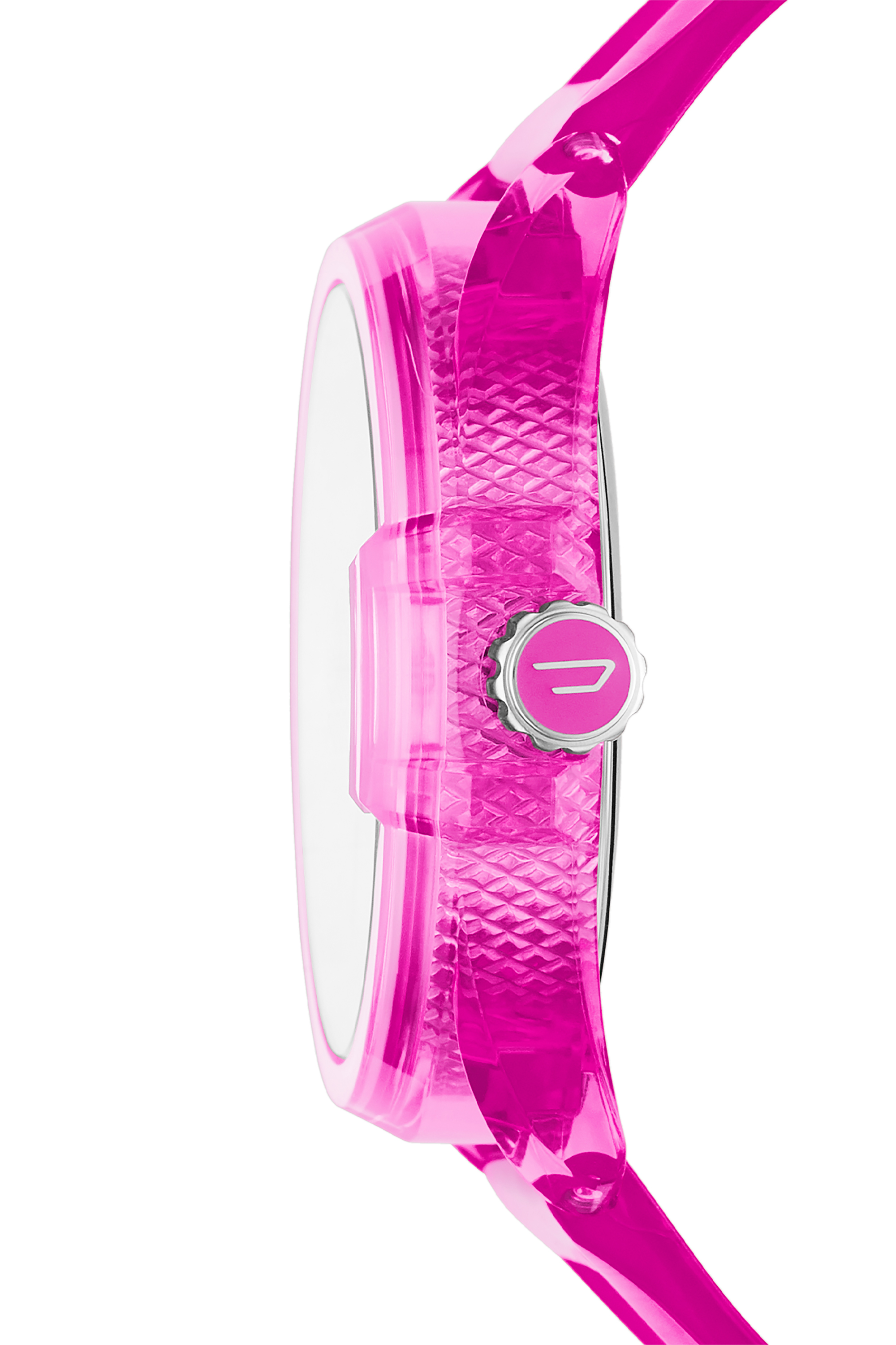 Diesel - DZ1929, Reloj MS9 de tres manecillas rosado transparente Unisex in Rosa - 3