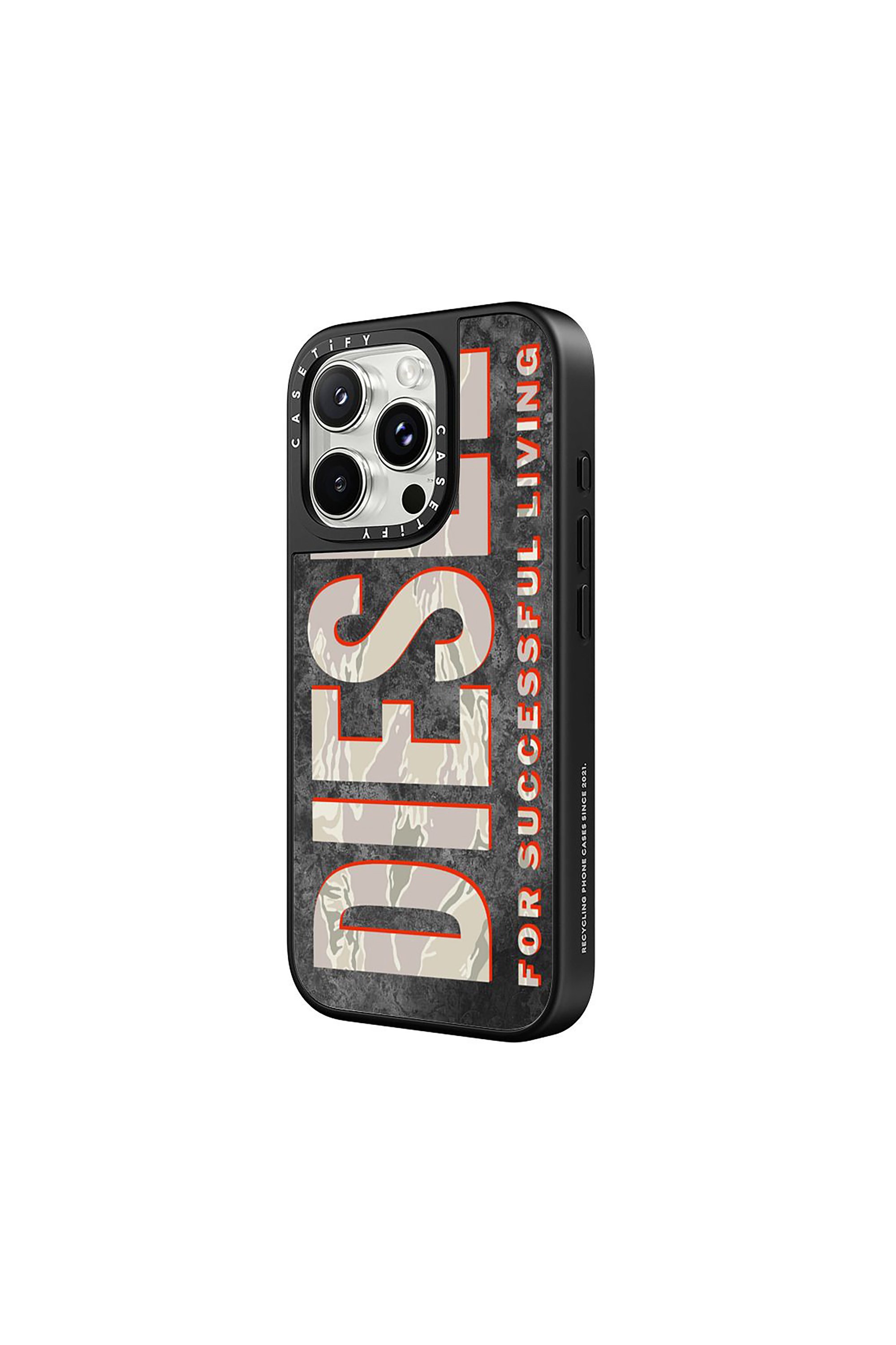 Diesel - 60330 CASETIFY MOULDED CASE, Funda MagSafe Camuflaje iPhone 16 Pro Unisex in Multicolor - 2