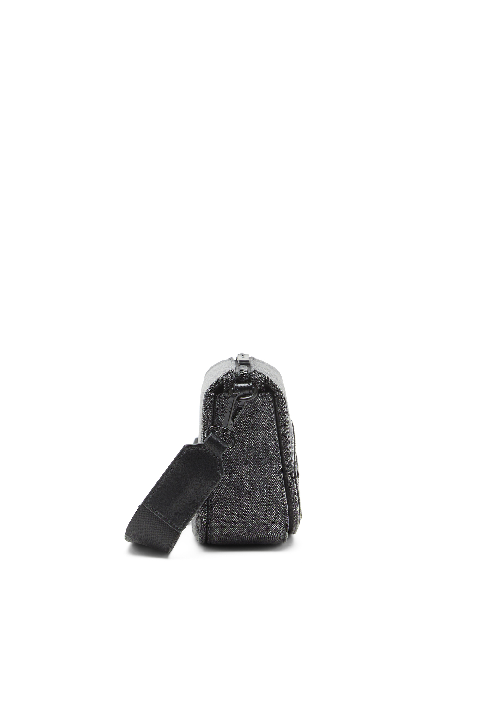 Diesel - 1DR CAMERA BAG, 1DR-Bolso para c&aacute;mara en denim lavado Unisex in Gris - 4