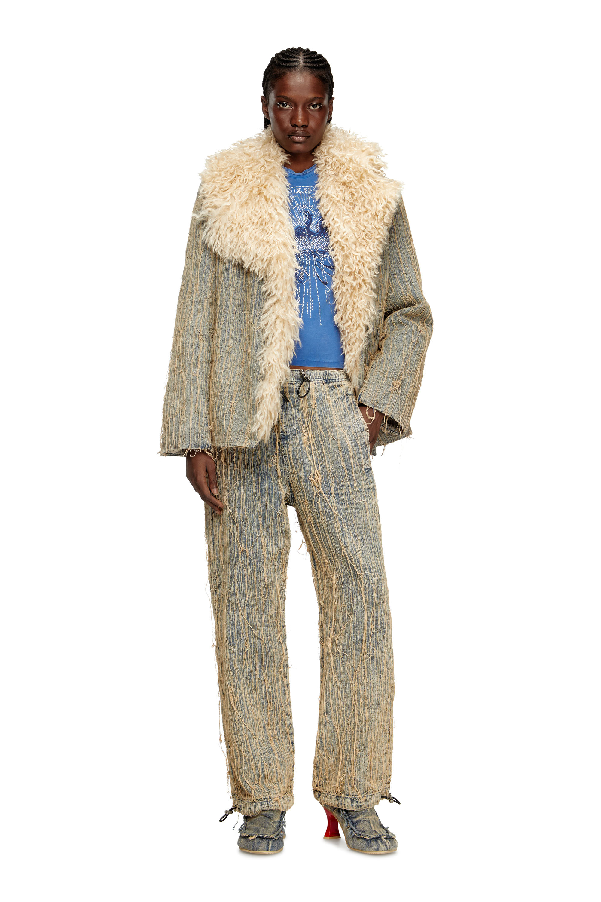 Relaxed Jeans D-Martial 0CMBZ, Medium blue Diesel - Unisex's Relaxed Jeans D-Martial 0CMBZ, Medium blue - 7