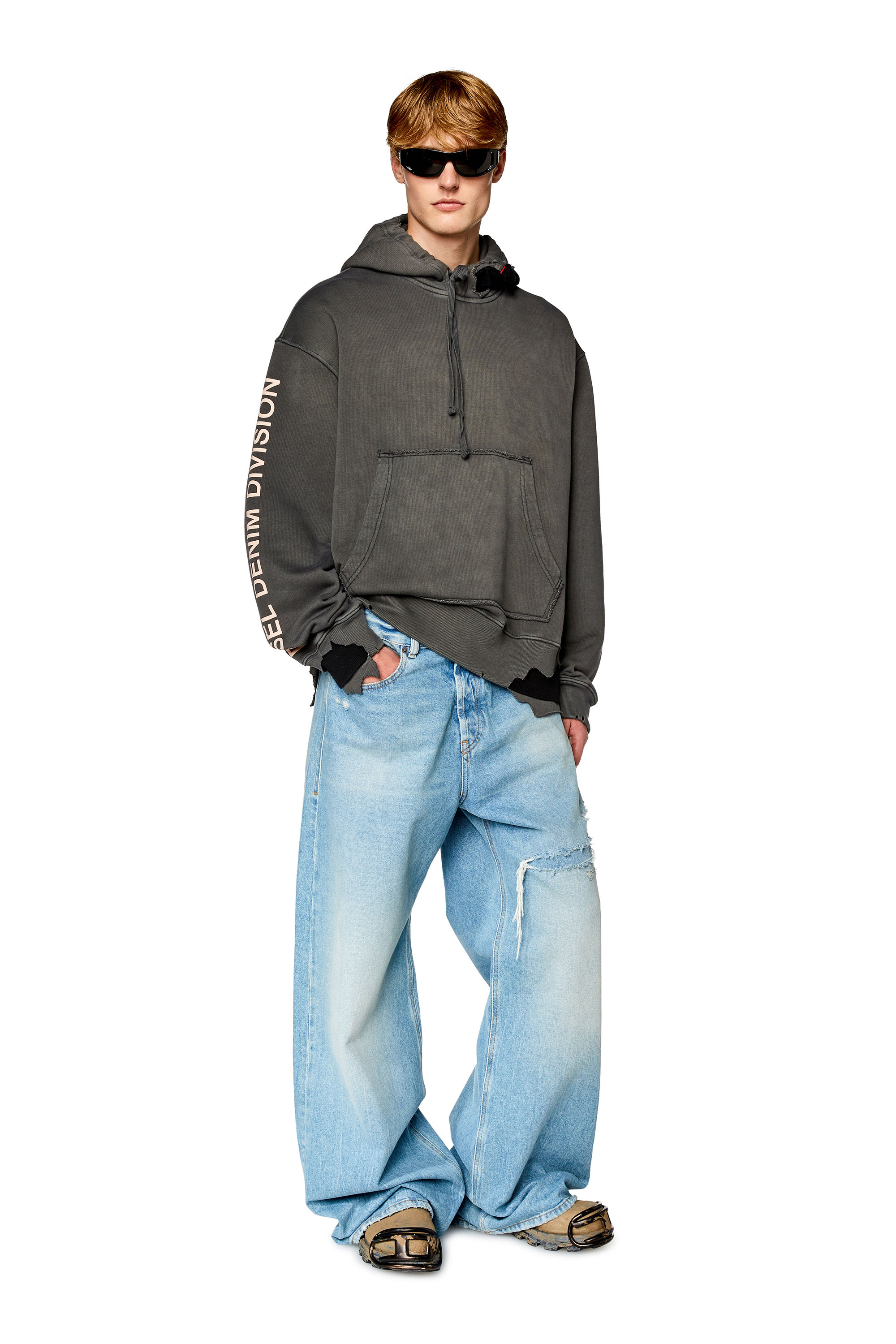 Diesel - S-MACSROT-HOOD, Gris - Image 2