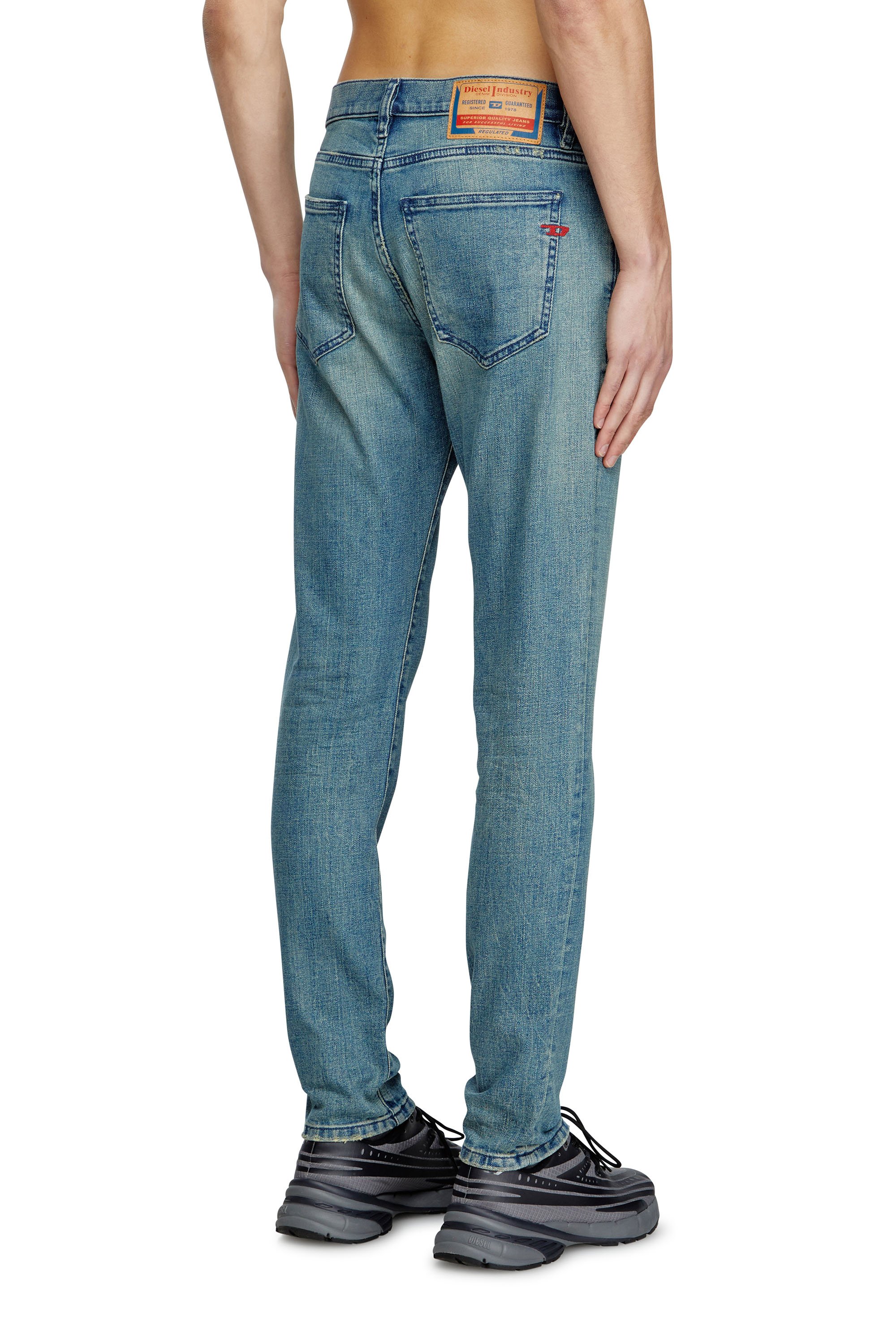 Diesel - Slim Jeans 2019 D-Strukt 0BMBW Hombre, Azul medio - 4