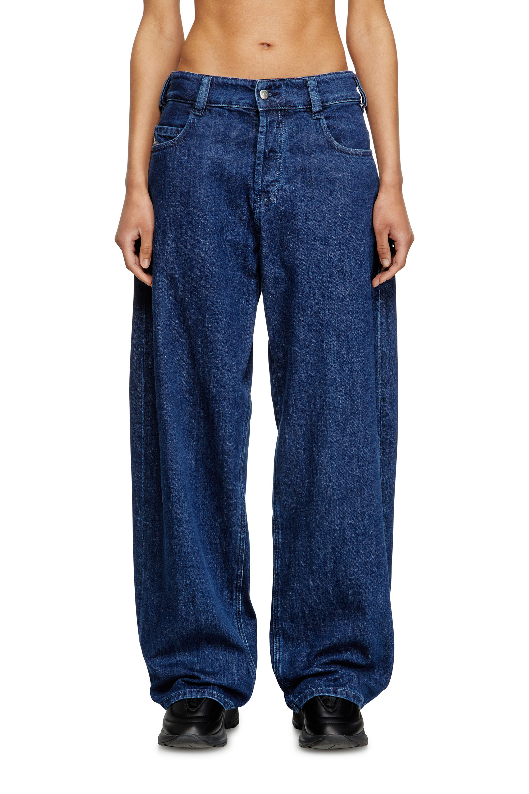 Diesel - Relaxed Jeans 1997 D-Enim-M 0DBDX Unisex, Azul Oscuro - 1