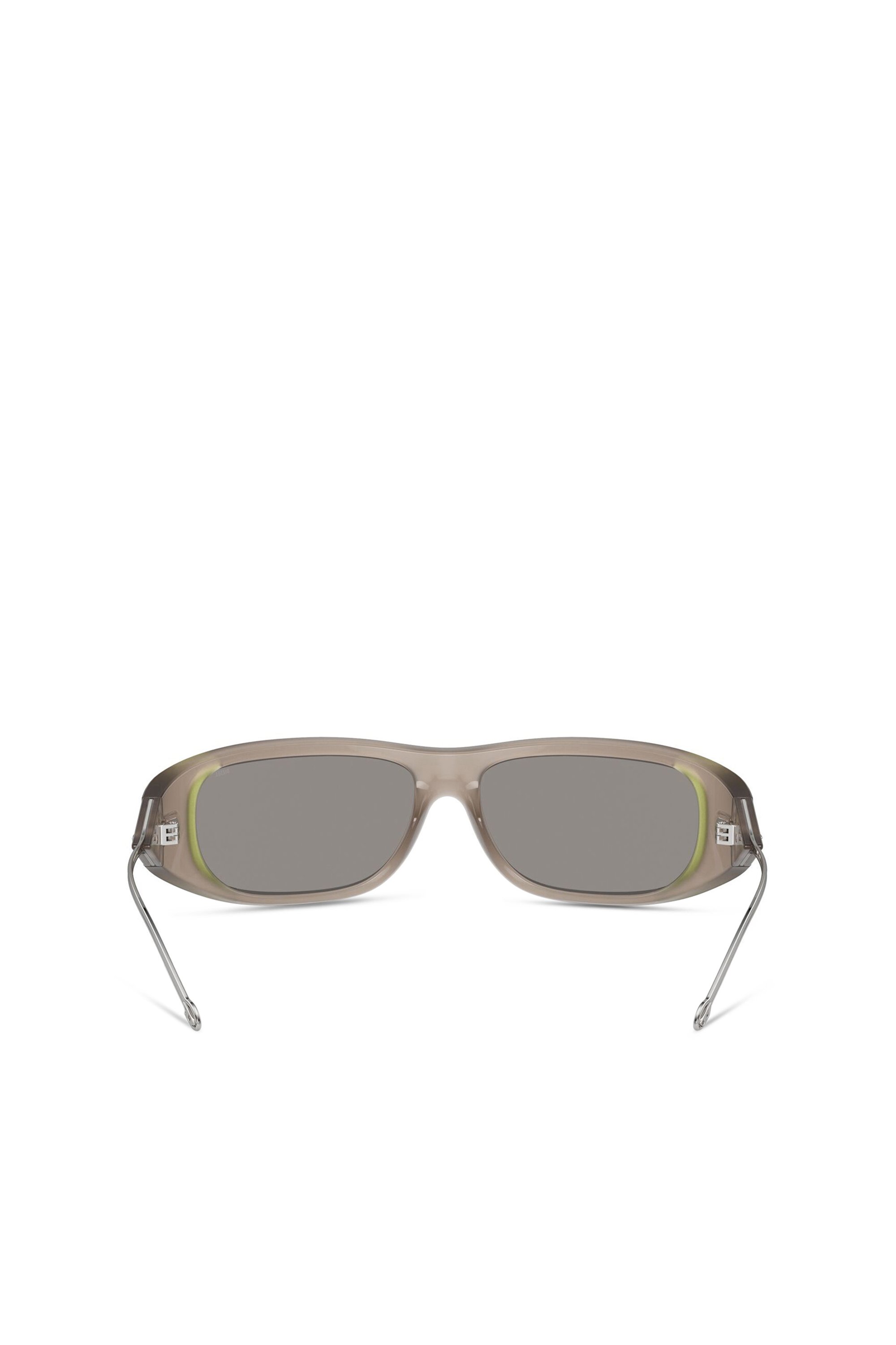 Diesel - 0DL3001 SIZE 61, Unisex's Wraparound style sunglasses in Grey - 3