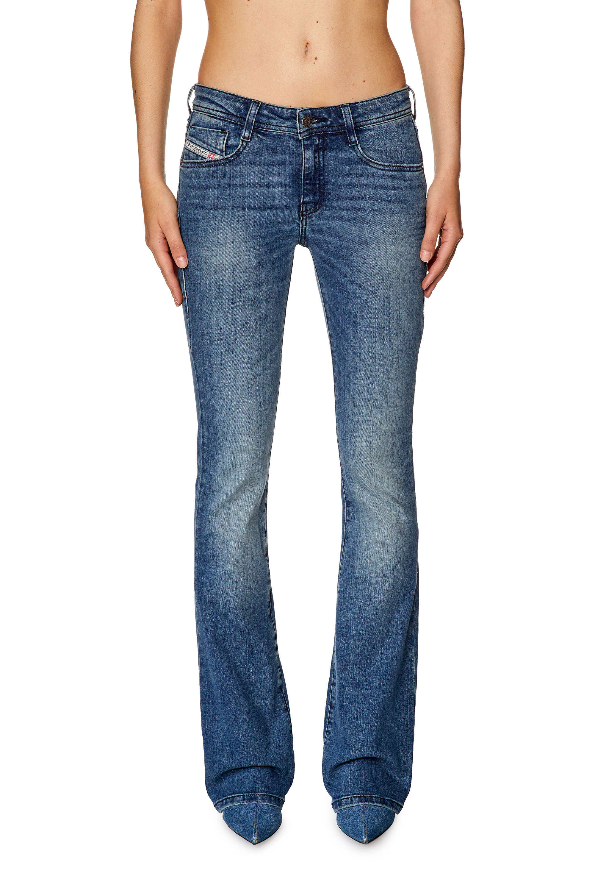 Diesel - Bootcut and Flare Jeans 1969 D-Ebbey 0LICM, Azul medio - Image 2