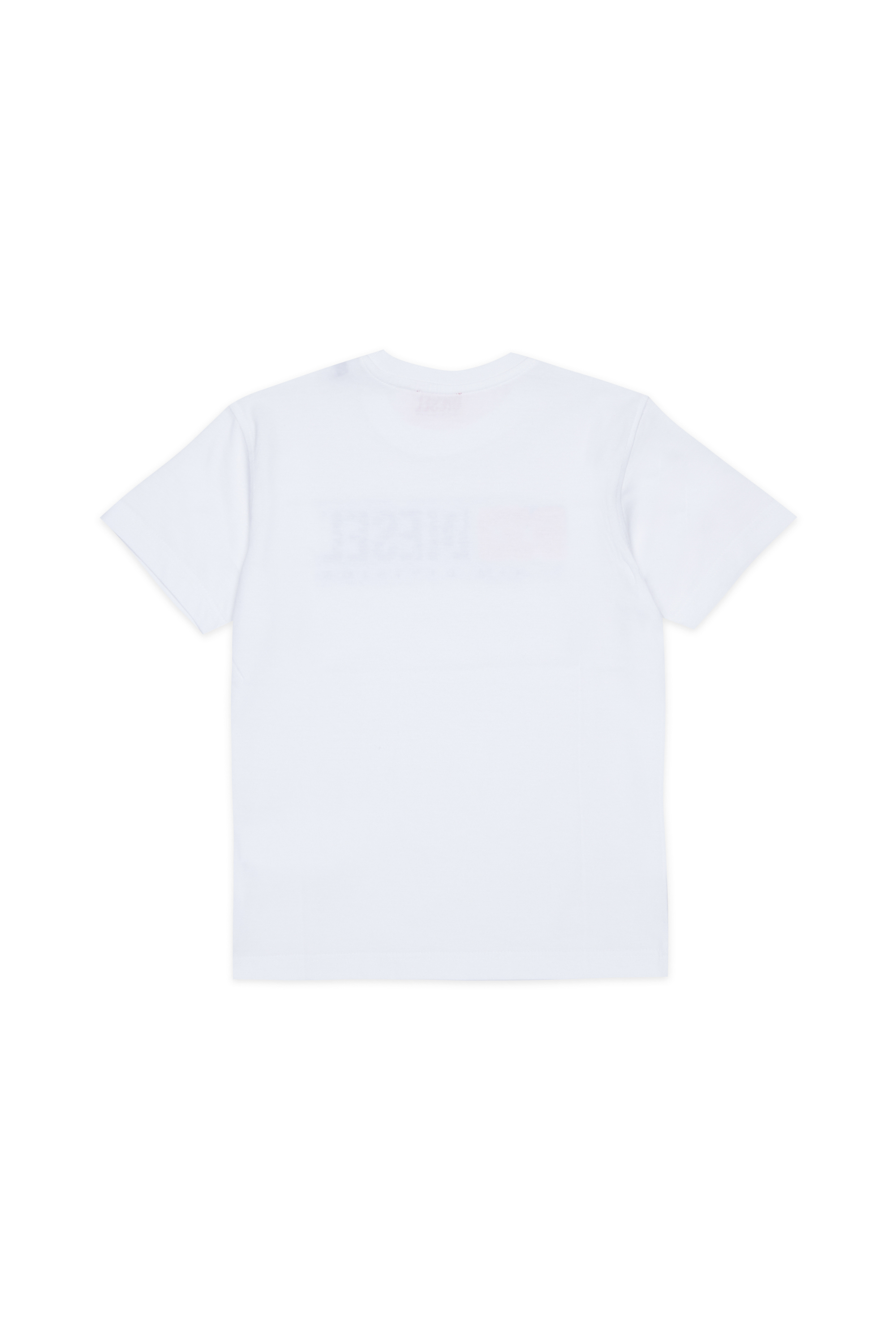 Diesel - TLOMIX, Camiseta con logo desgastado estampado Hombre in Blanco - 2