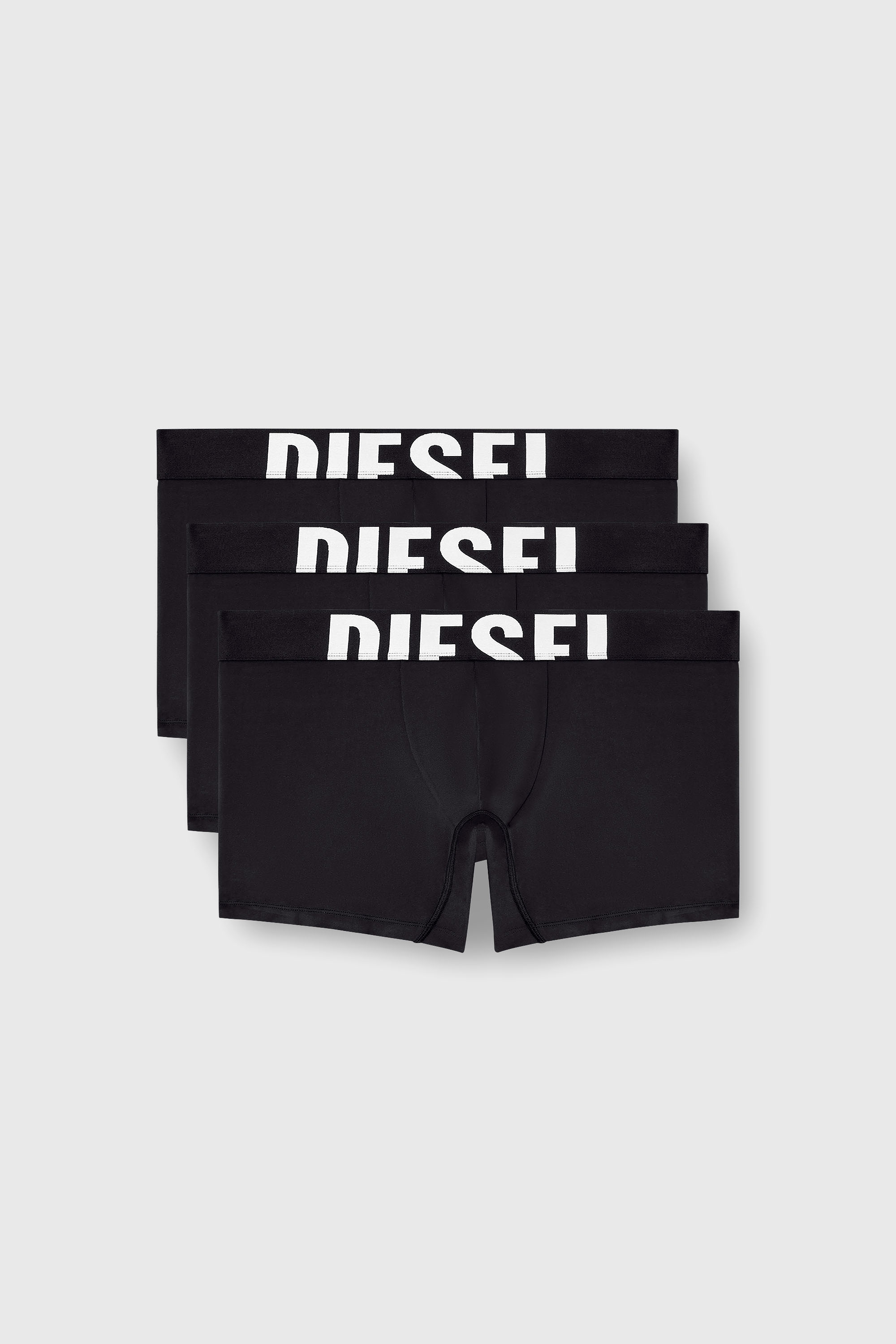 Diesel - MAX-D-POP-3PACK-55, Paquete de tres b&oacute;xers ajustados de microfibra Hombre in Negro - 1