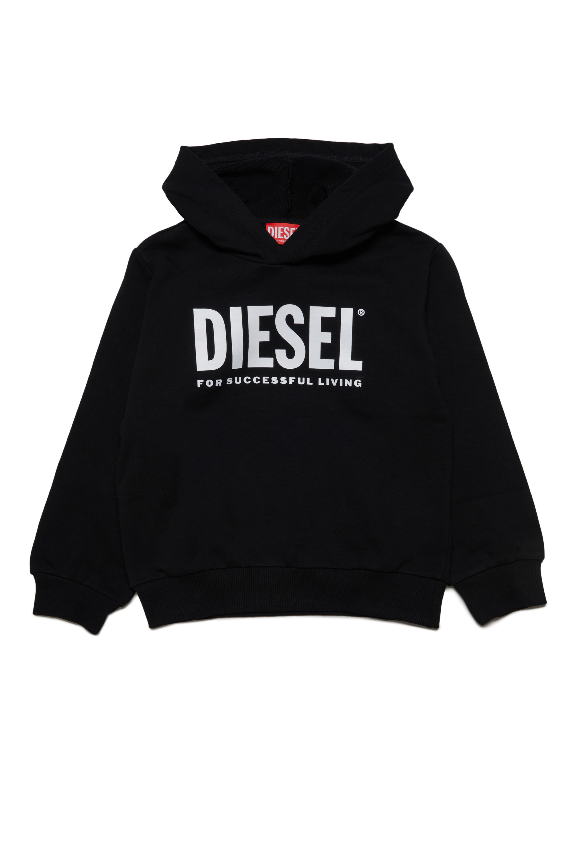 Diesel - LSFORT DI OVER HOOD, Negro - Image 1