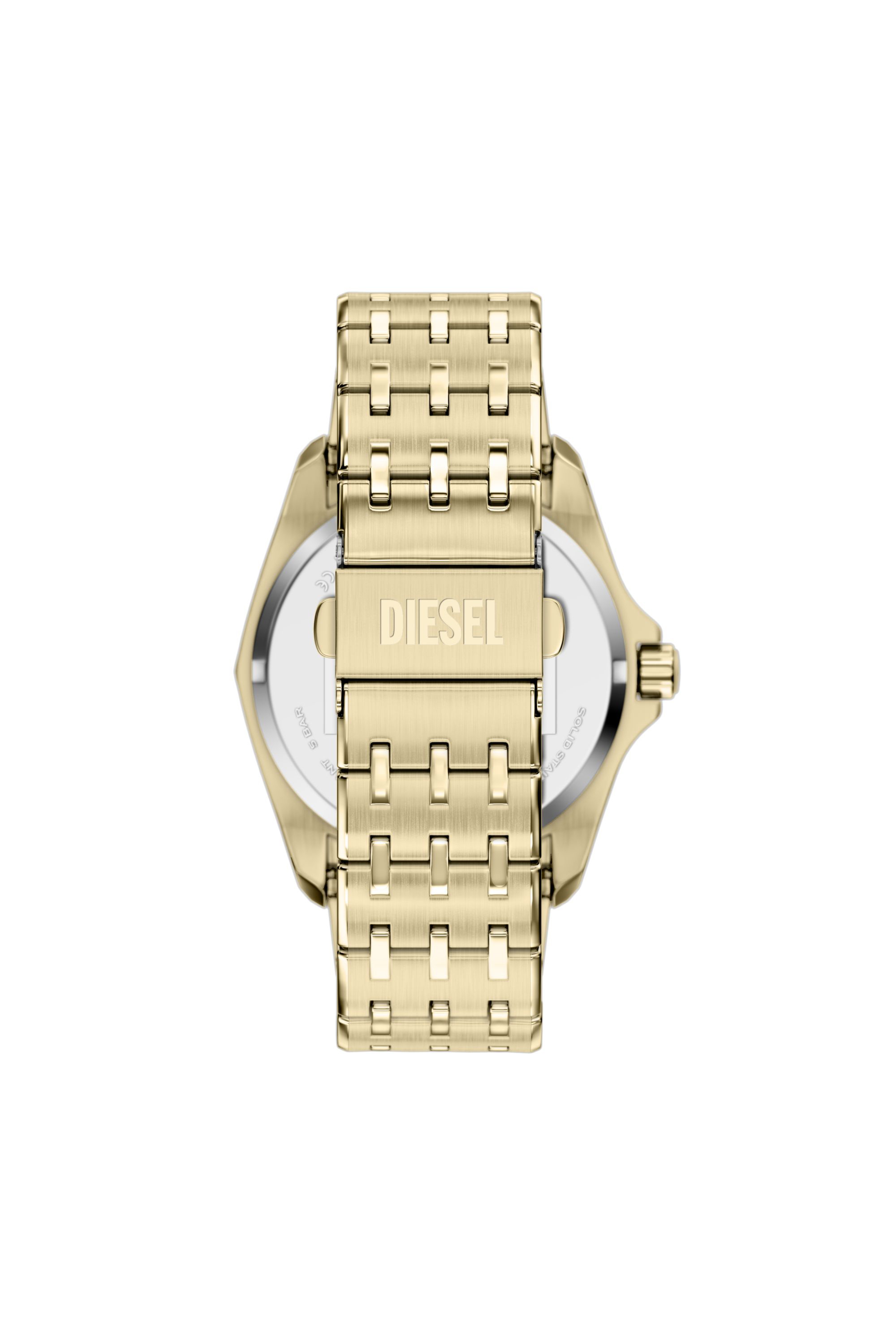 Diesel - DZ2239 WATCH, Reloj Stinger de acero inoxidable dorado Hombre in Dorado - 2