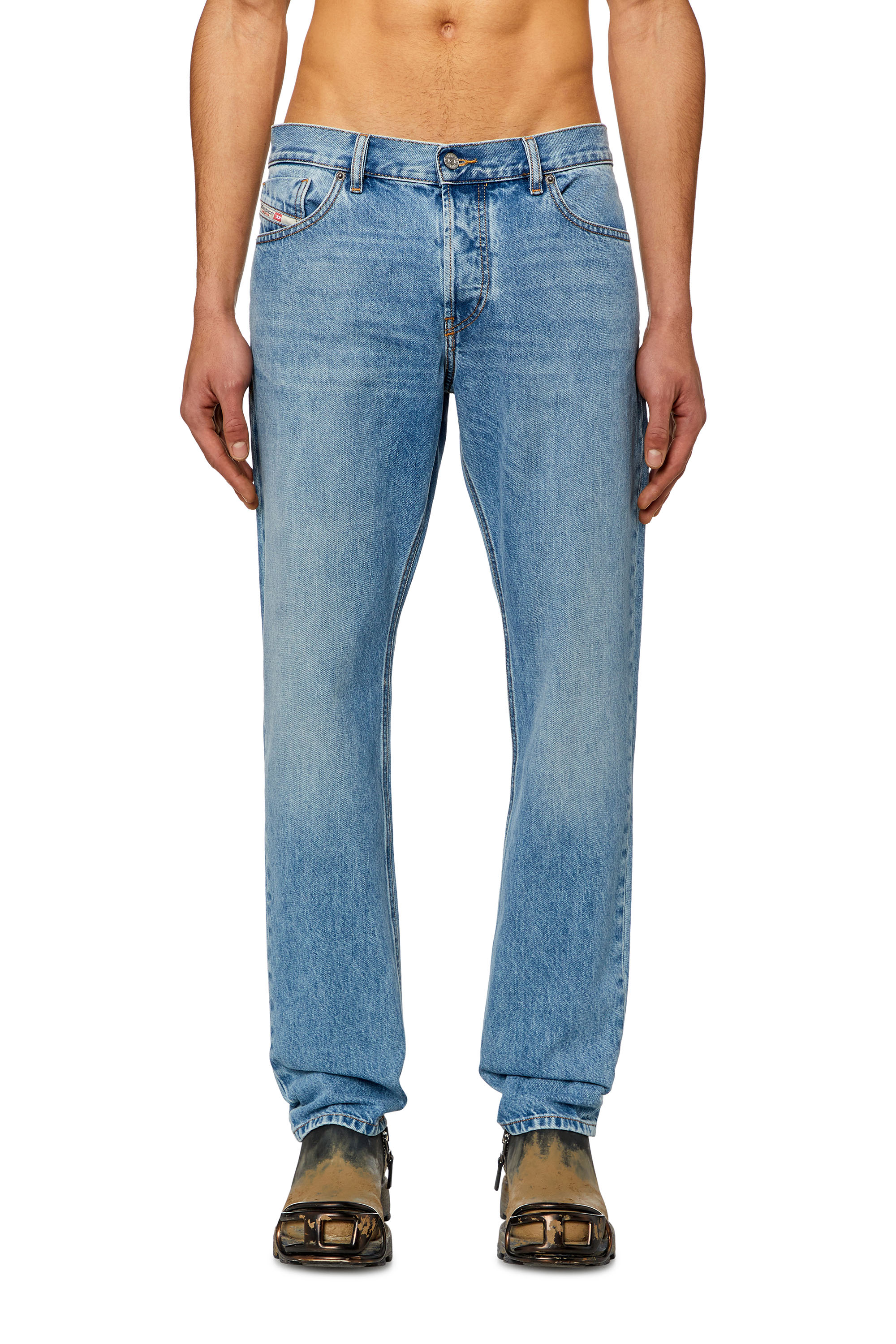 Diesel - Straight Jeans 1995 D-Sark 09I29, Azul Claro - Image 1