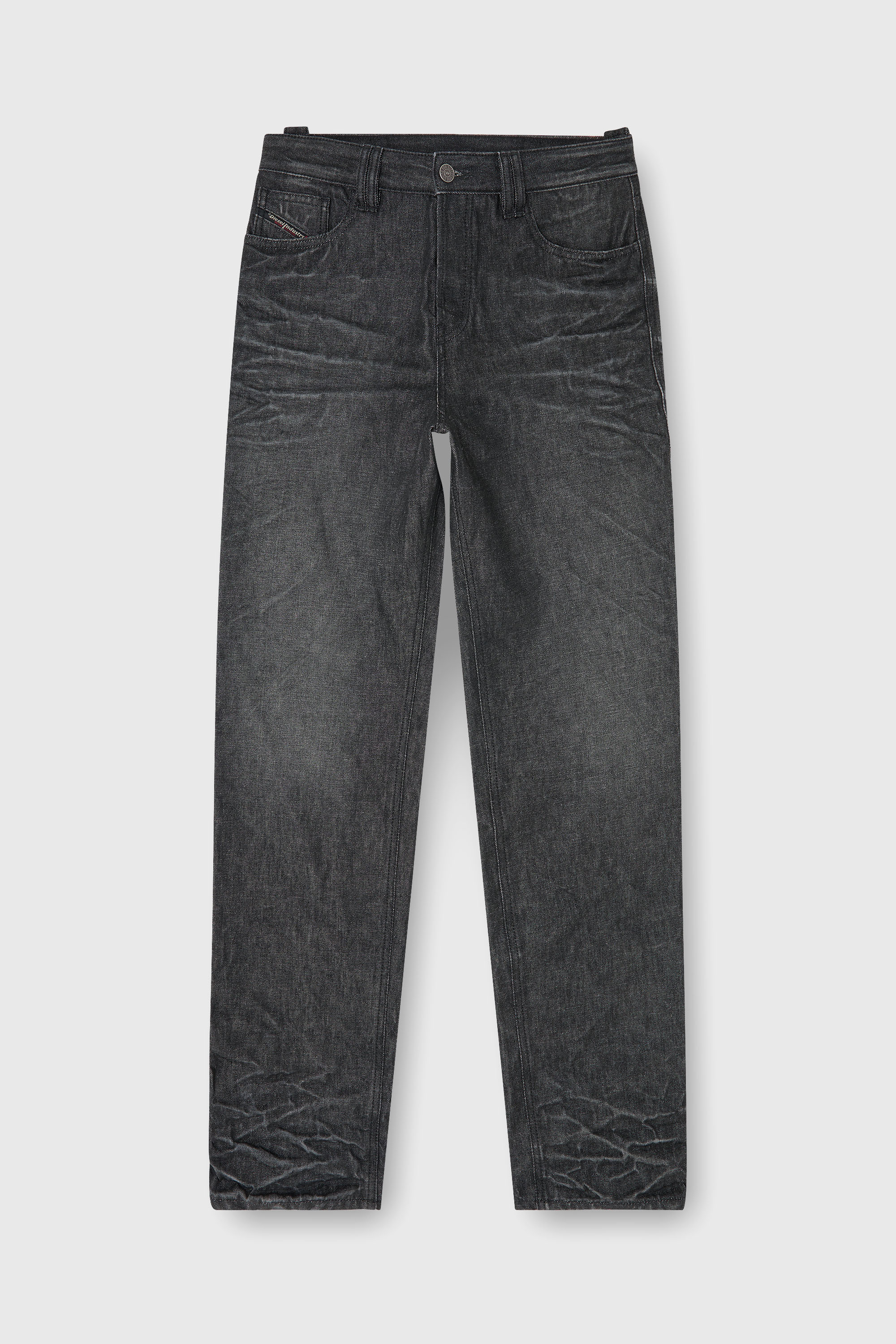 Diesel - Regular Jeans 1991 D-Voeed 09R39 Hombre, Negro/Gris oscuro - 2