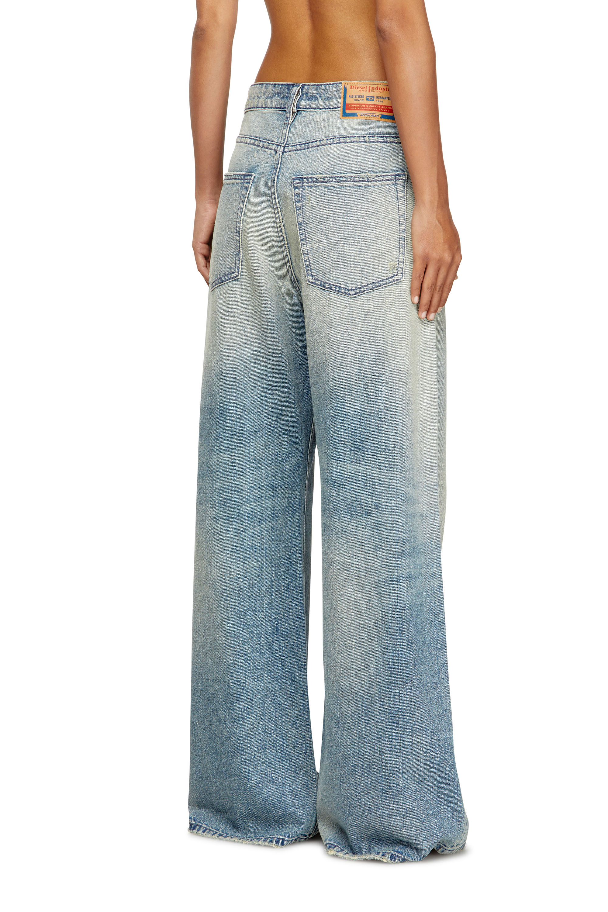 Diesel - Relaxed Jeans 1996 D-Sire 0DBEC Mujer, Azul Claro - 4