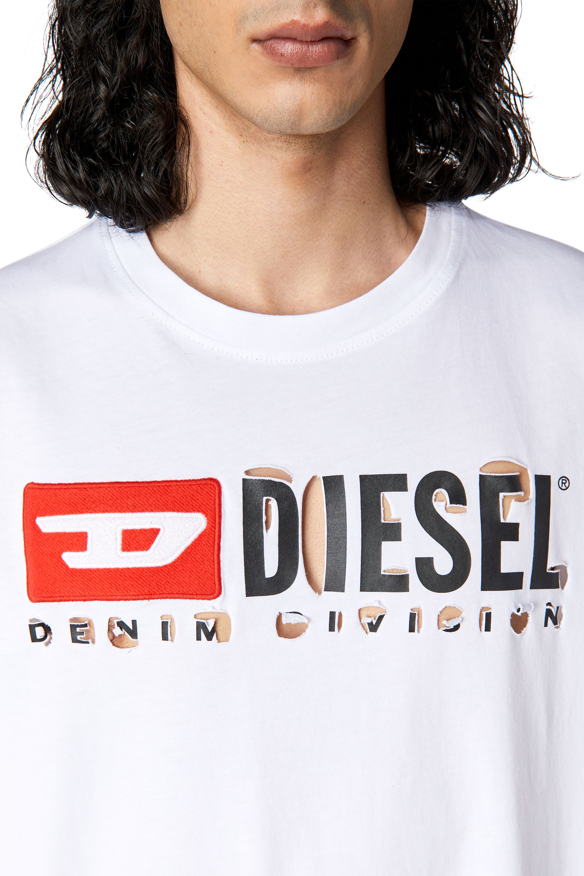 Diesel - T-JUST-DIVSTROYED, Blanco - Image 5