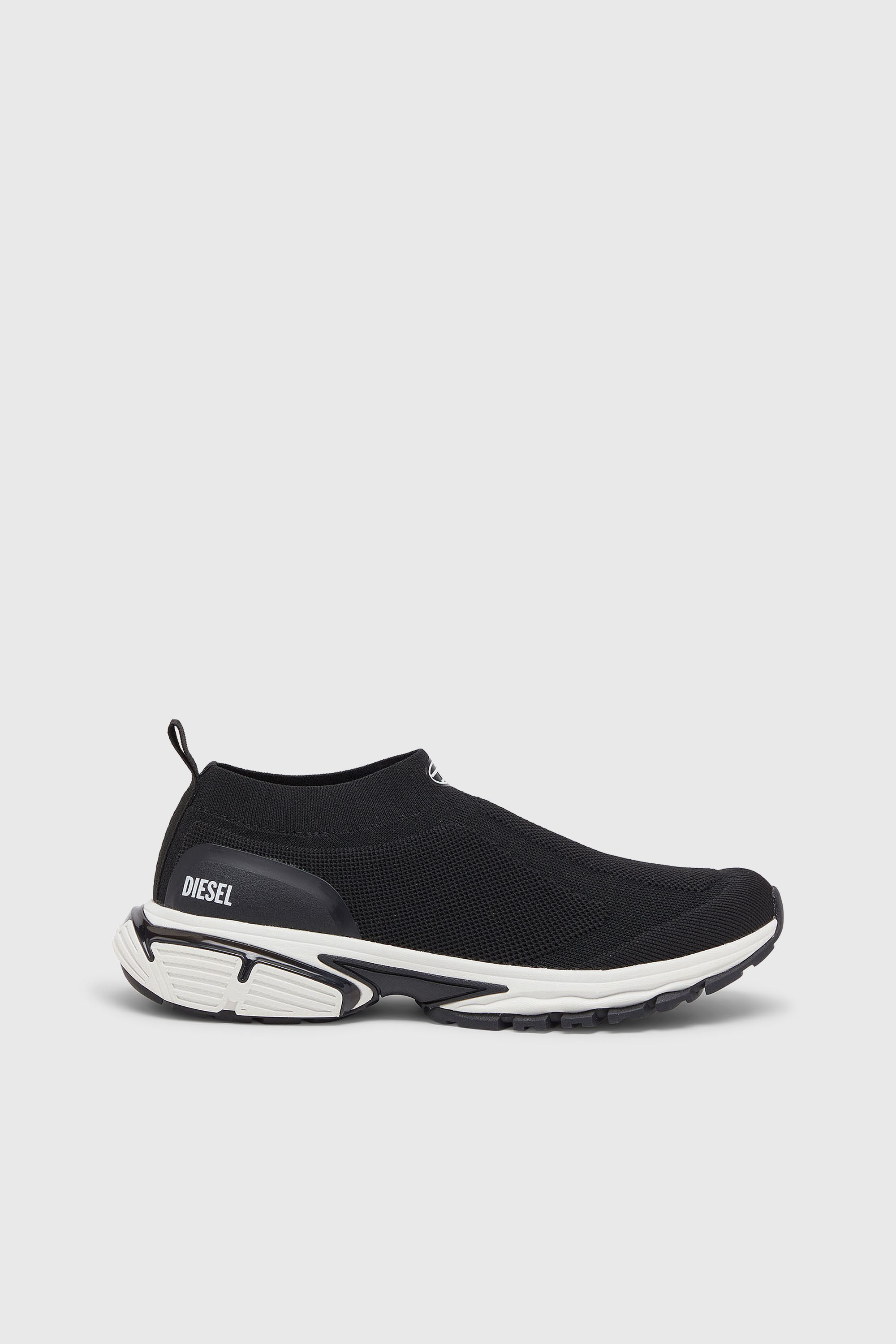 Diesel - S-PRO-V-DENSE-SOCKS, Pro-V-Dense -Zapatillas calcet&iacute;n de punto tipo slip-on Hombre in Negro - 1