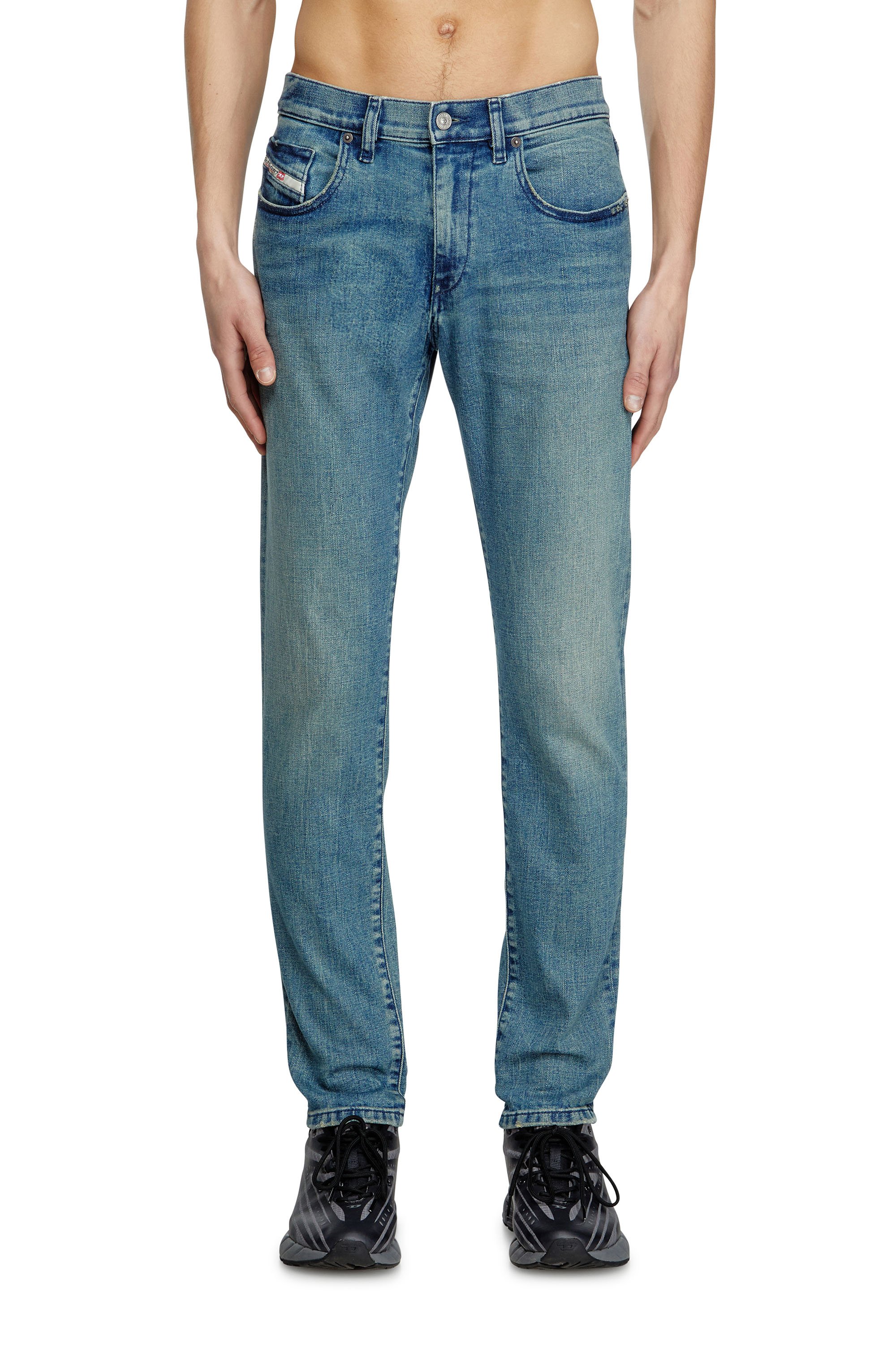 Diesel - Slim Jeans 2019 D-Strukt 0BMBW Hombre, Azul medio - 1