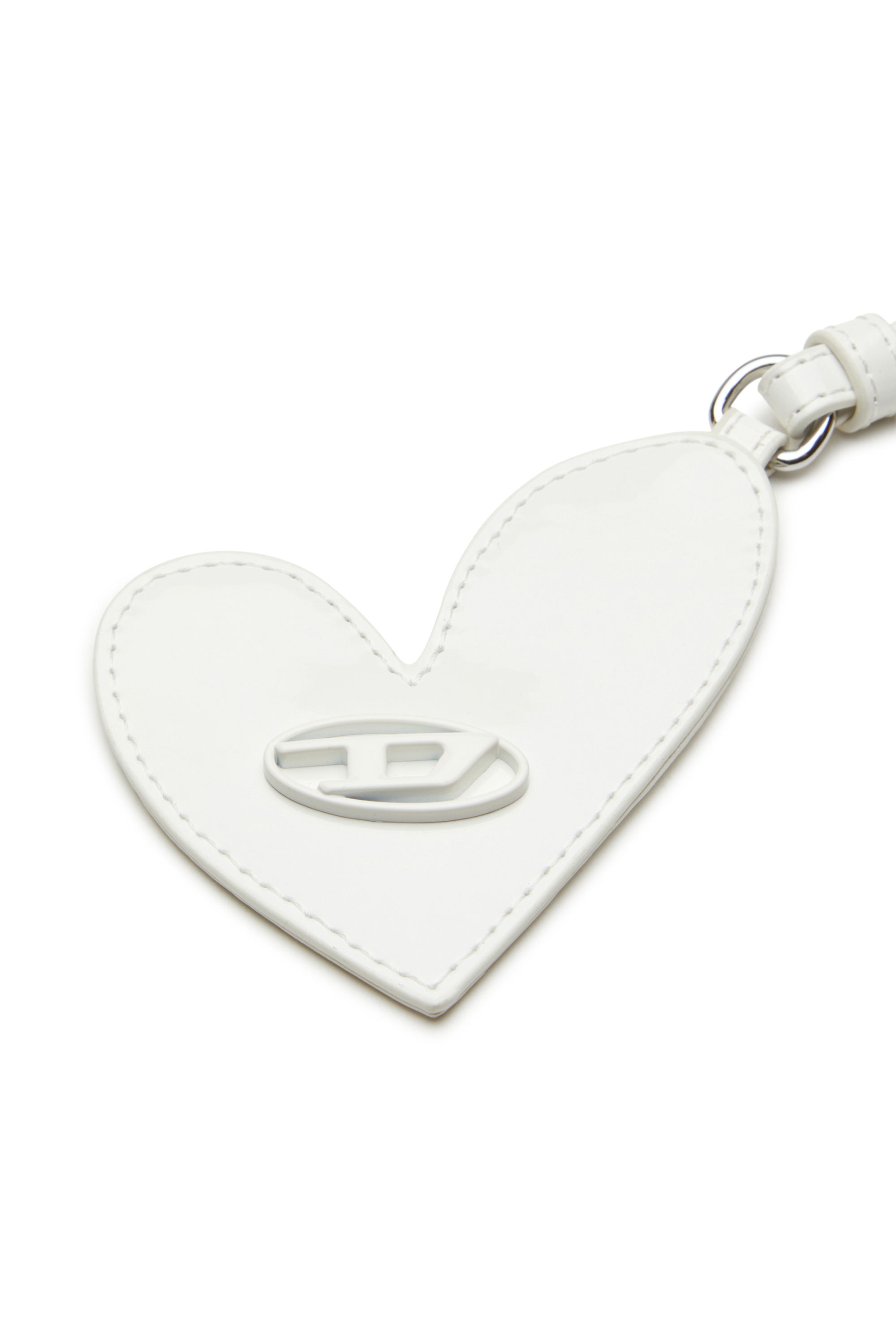 Diesel - PLAY MIRROR, Colgante en forma de espejo con acabado brillante Mujer in Blanco - 3