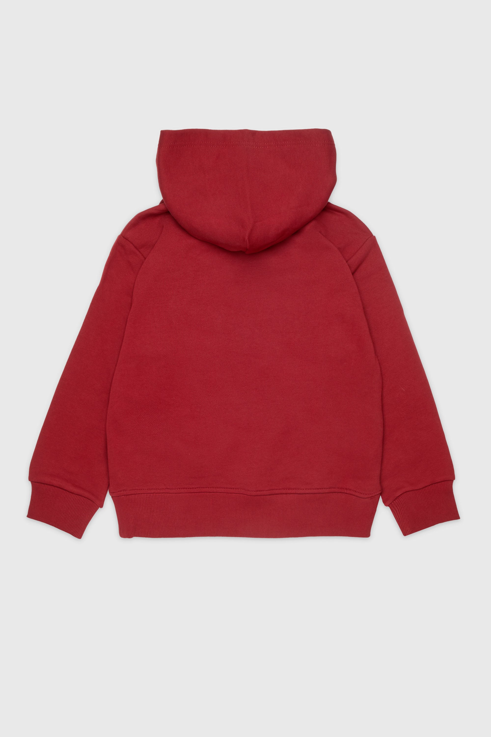 Diesel - SCIRCLEHOOD OVER, Man's Hoodie with Diesel logo print in Red - 2