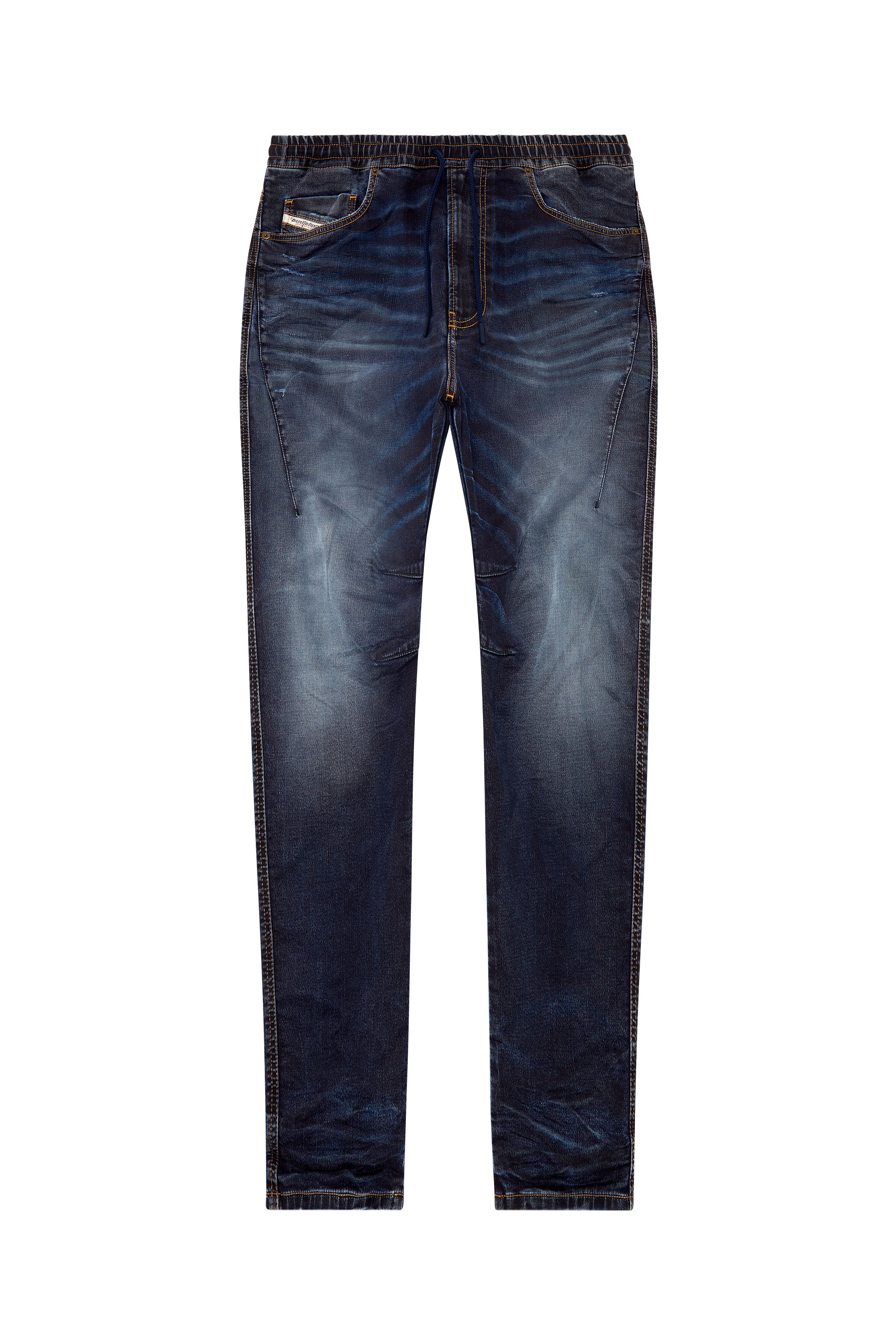 Diesel - Tapered 2040 D-Amage Joggjeans® 09I18, Azul Oscuro - Image 5