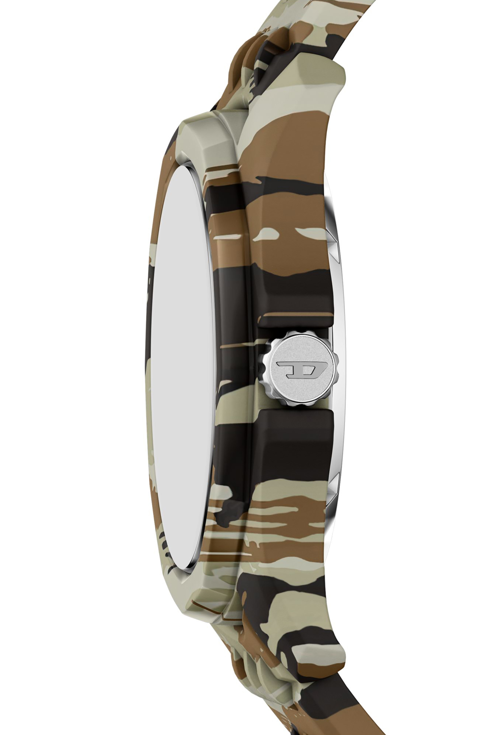 Diesel - DZ2242 WATCH, Reloj Stinger camo de silicona Hombre in Multicolor - 3