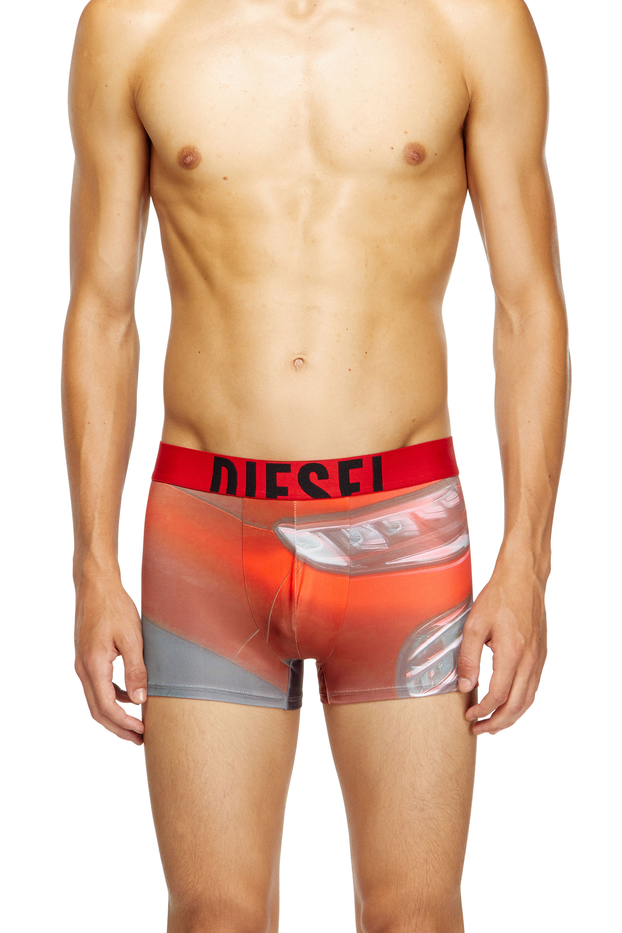 Diesel - DAMIEN-D-POP-40, Bóxers ajustados con estampado pop Hombre in Rojo - 2