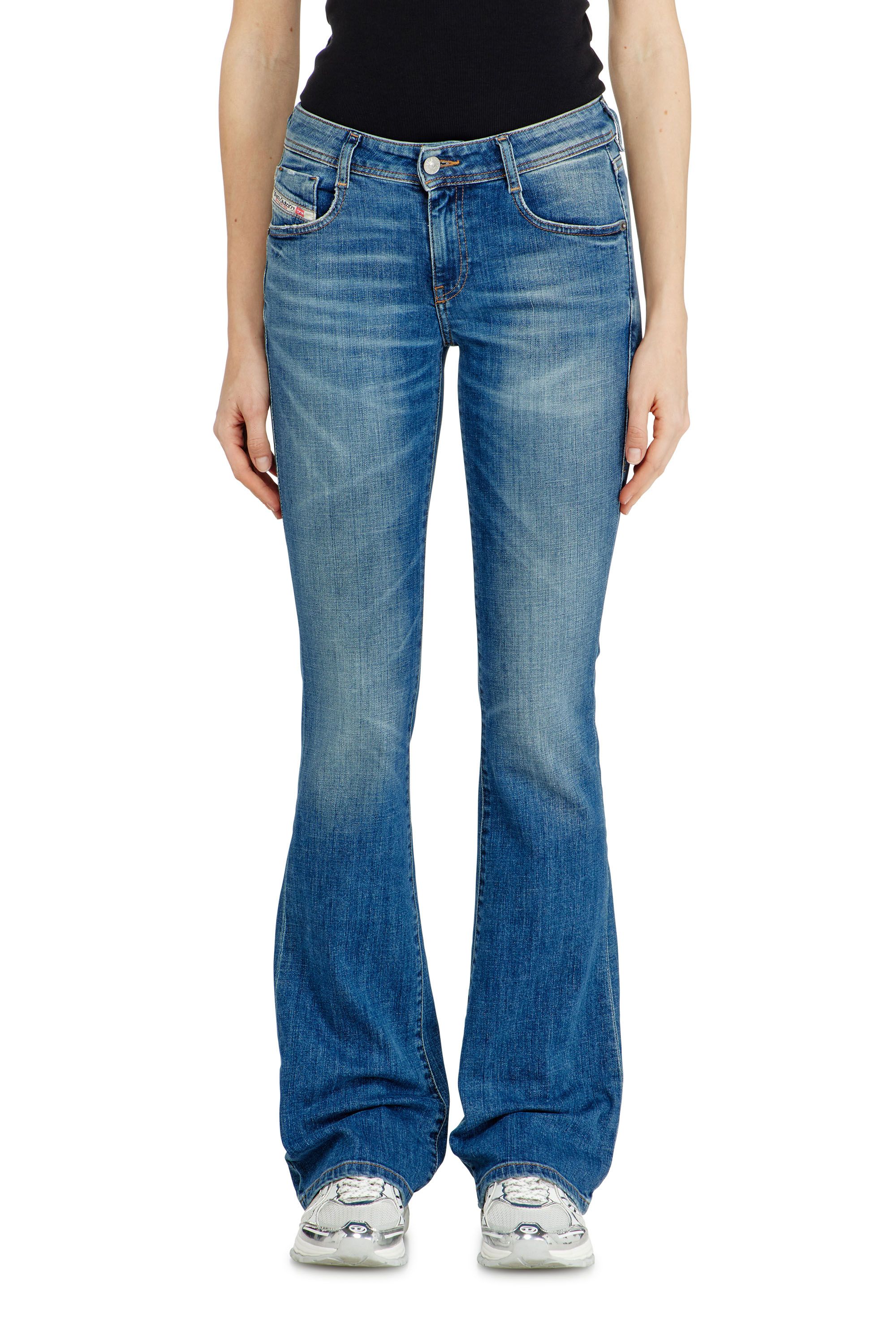 Diesel - Bootcut Jeans 1969 D-Ebbey 09J33 Mujer, Azul medio - 4