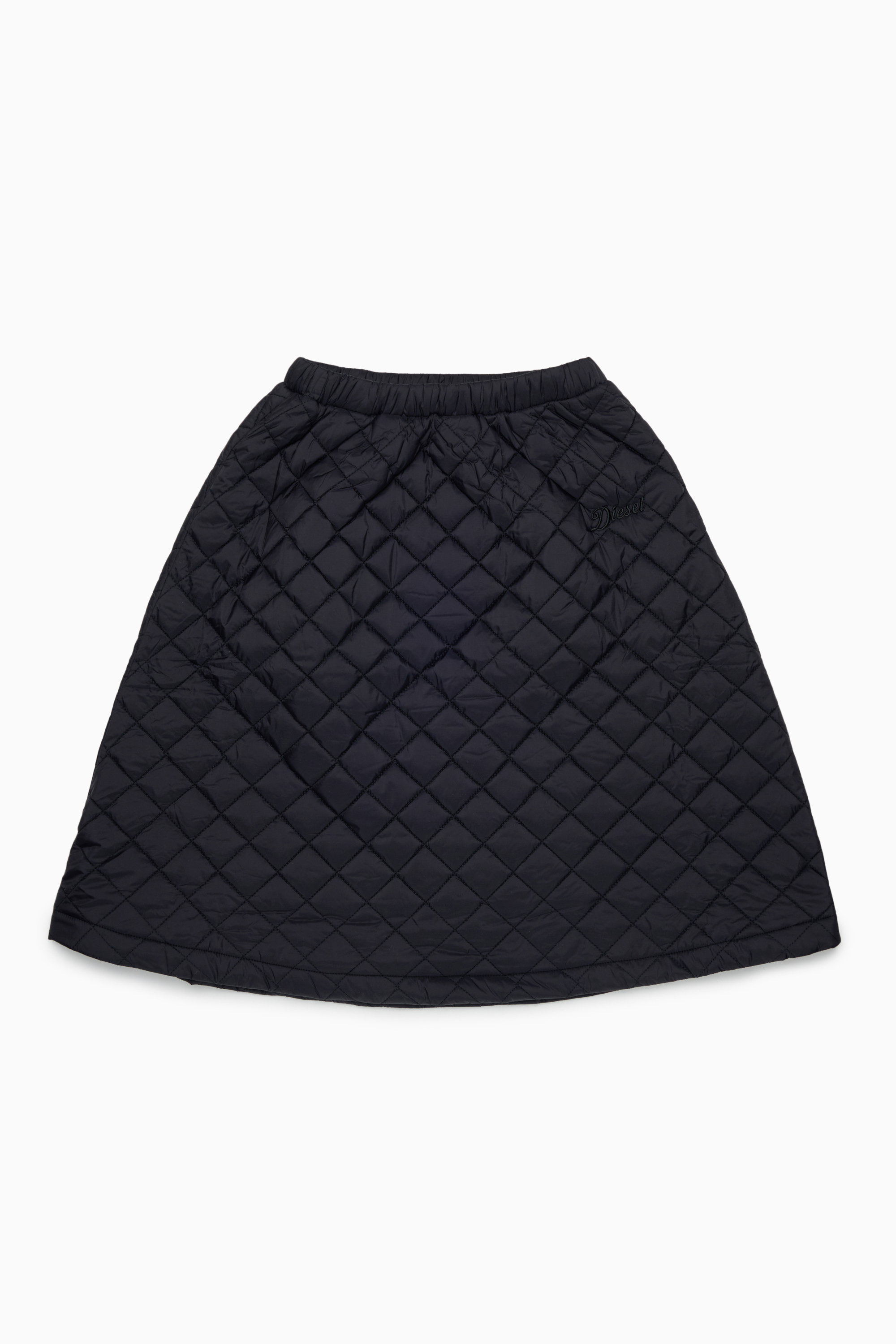Diesel - GMONTY, Falda de nailon acolchada Mujer in Negro - 1