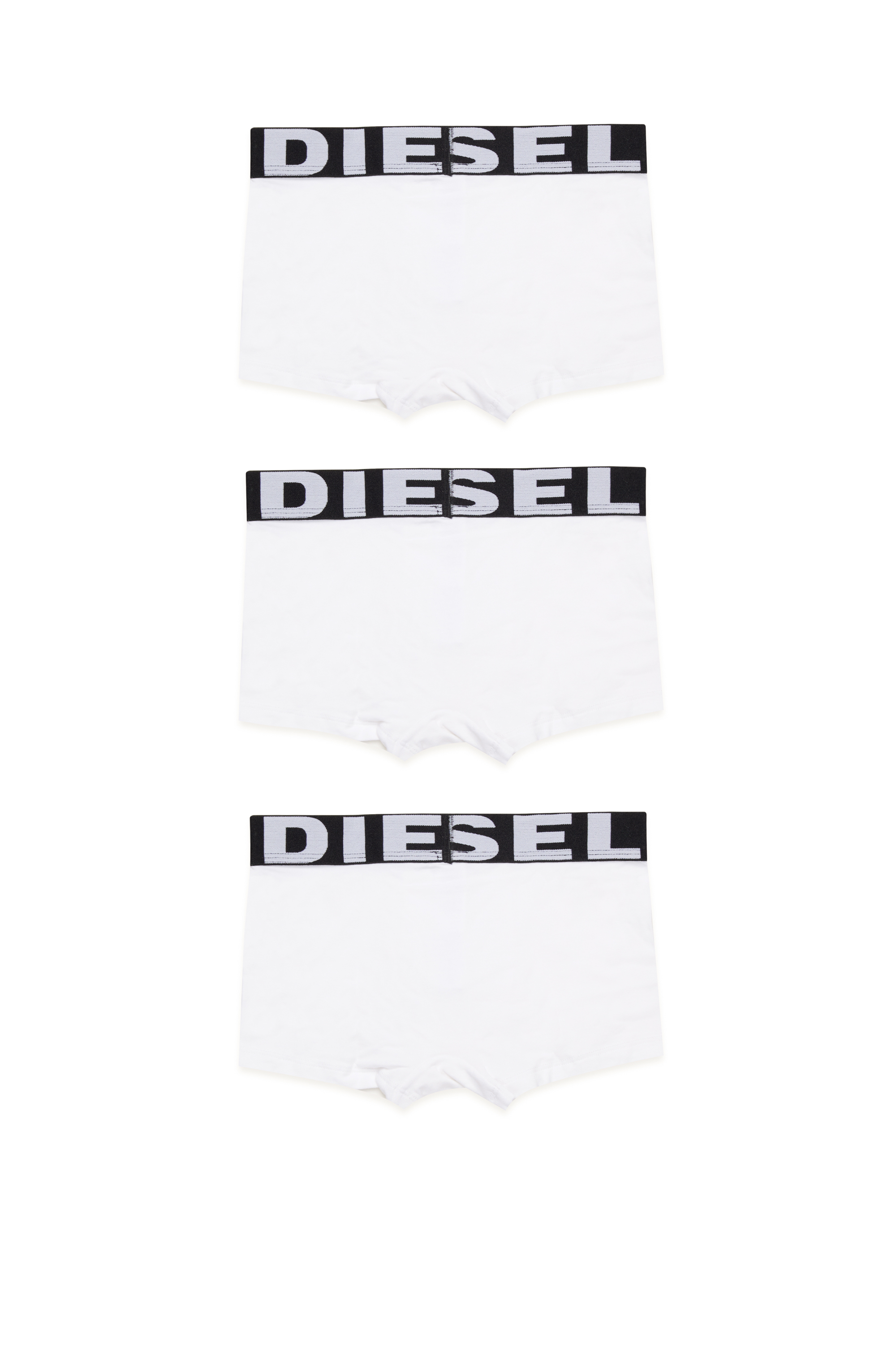 Diesel - UMBX-UPARRYTHREEPACK-DSL, Hombre Bóxers ajustados con cintura con el logotipo en grande in Blanco - Image 2