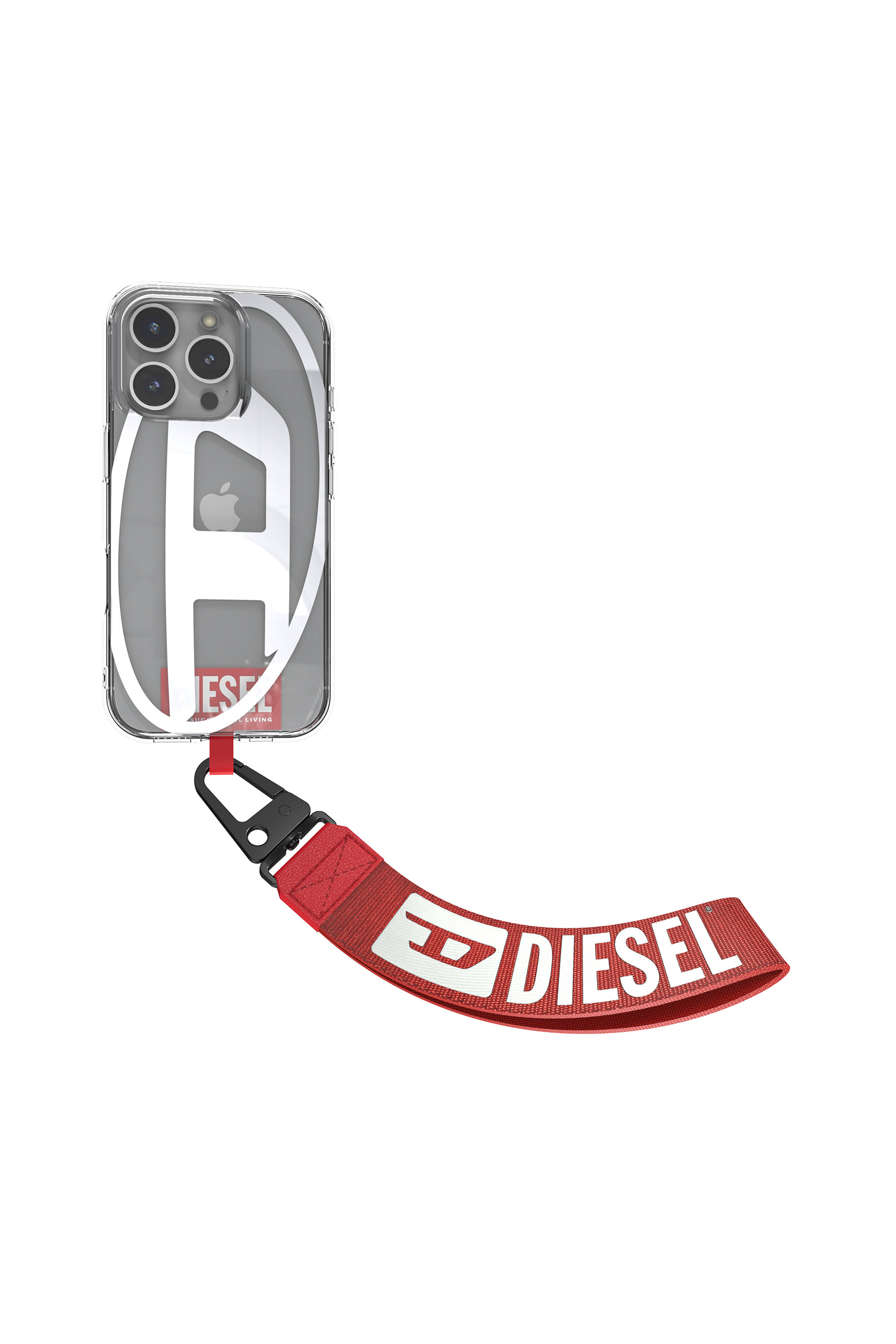 Diesel - 60192 WRIST STRAP, Muñequera universal para smartphone Unisex in Rojo - 3