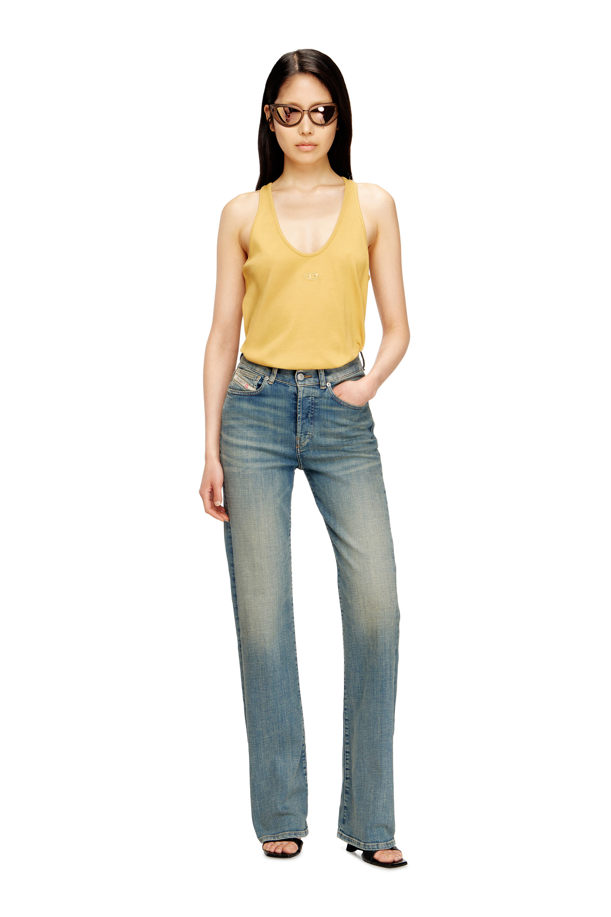 Diesel - Regular Jeans 1971 D-Sent 09N32 Mujer, Azul medio - 1