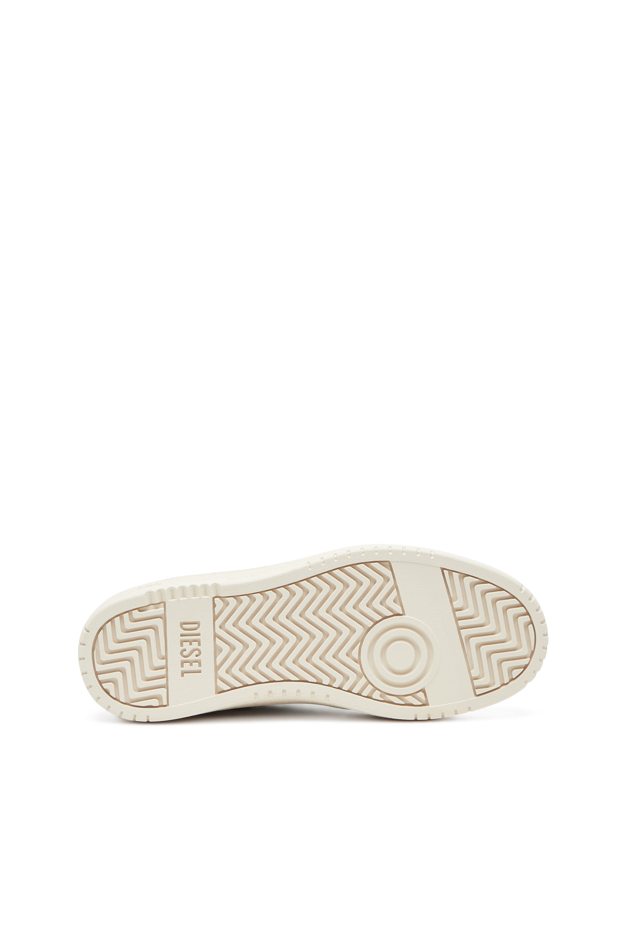 Diesel - S-UKIYO V2 LOW, S-Ukiyo Low-Deportivas bajas de cuero y nailon Hombre in Blanco - 5