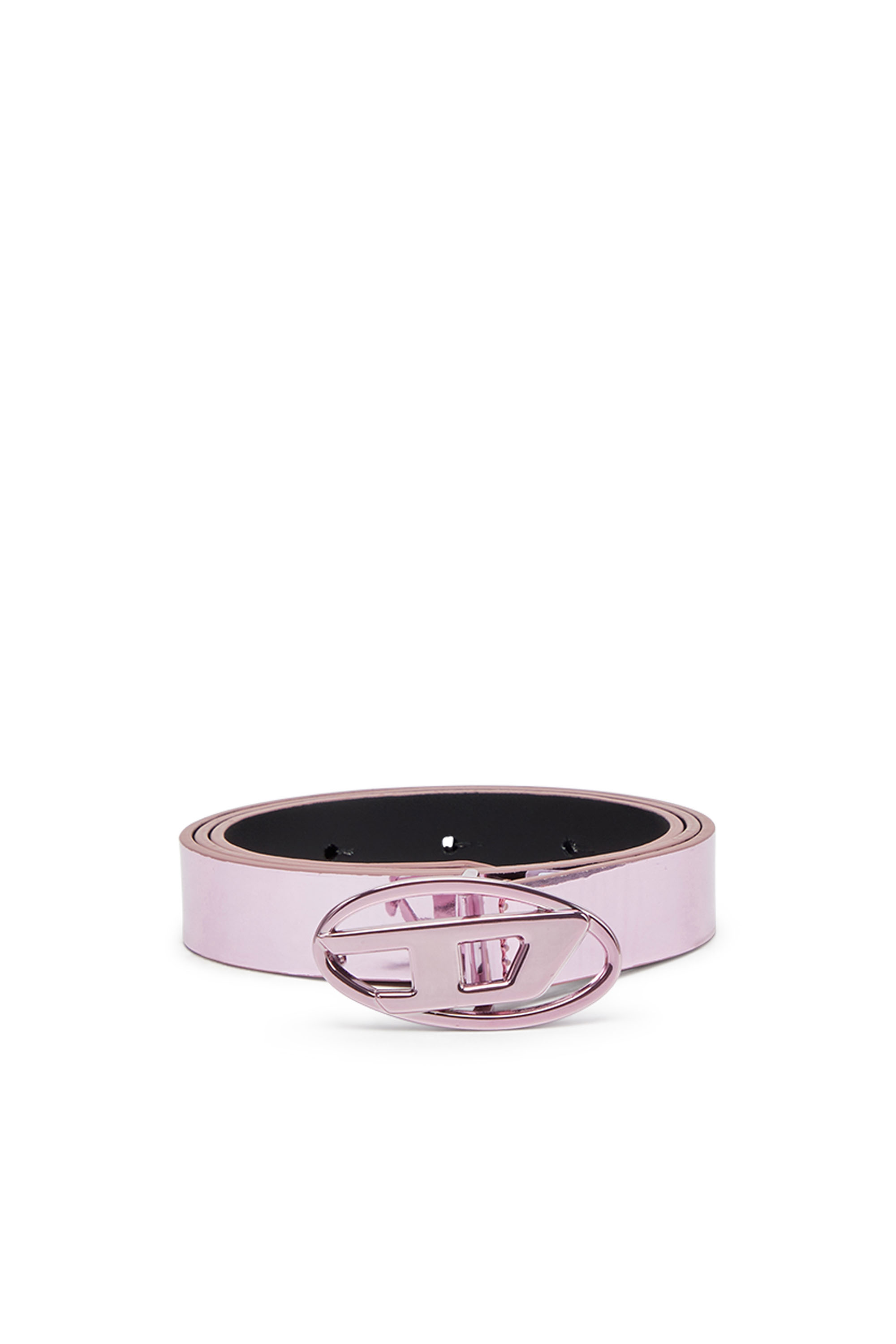 Diesel - B-1DR 20, Cinturón 2 cm metálico fino Mujer in Rosa - 1