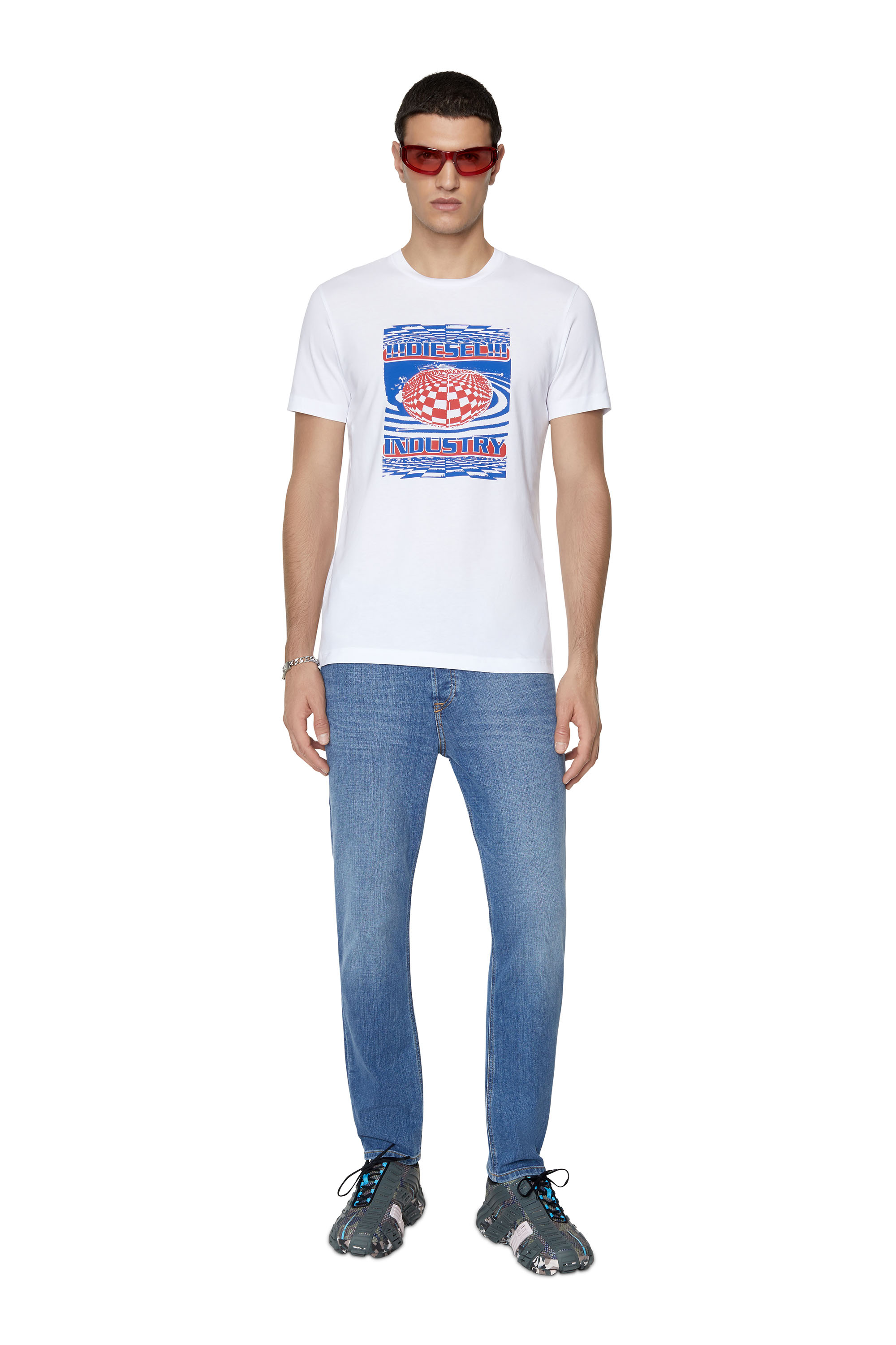 Diesel - 2005 D-FINING 09D47 Tapered Jeans, Azul medio - Image 5
