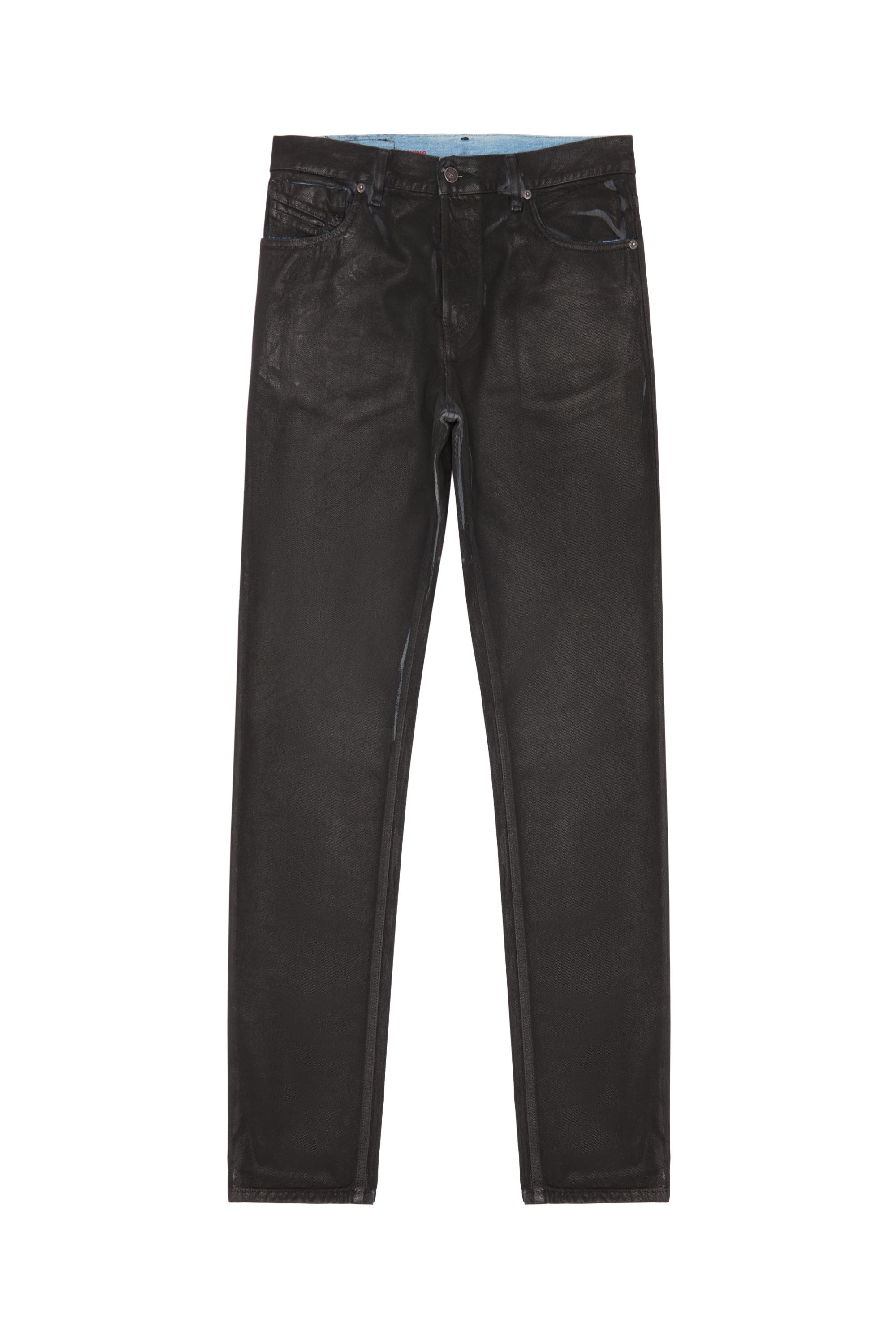 Diesel - 1995 09C85 Straight Jeans, Negro/Gris oscuro - Image 6