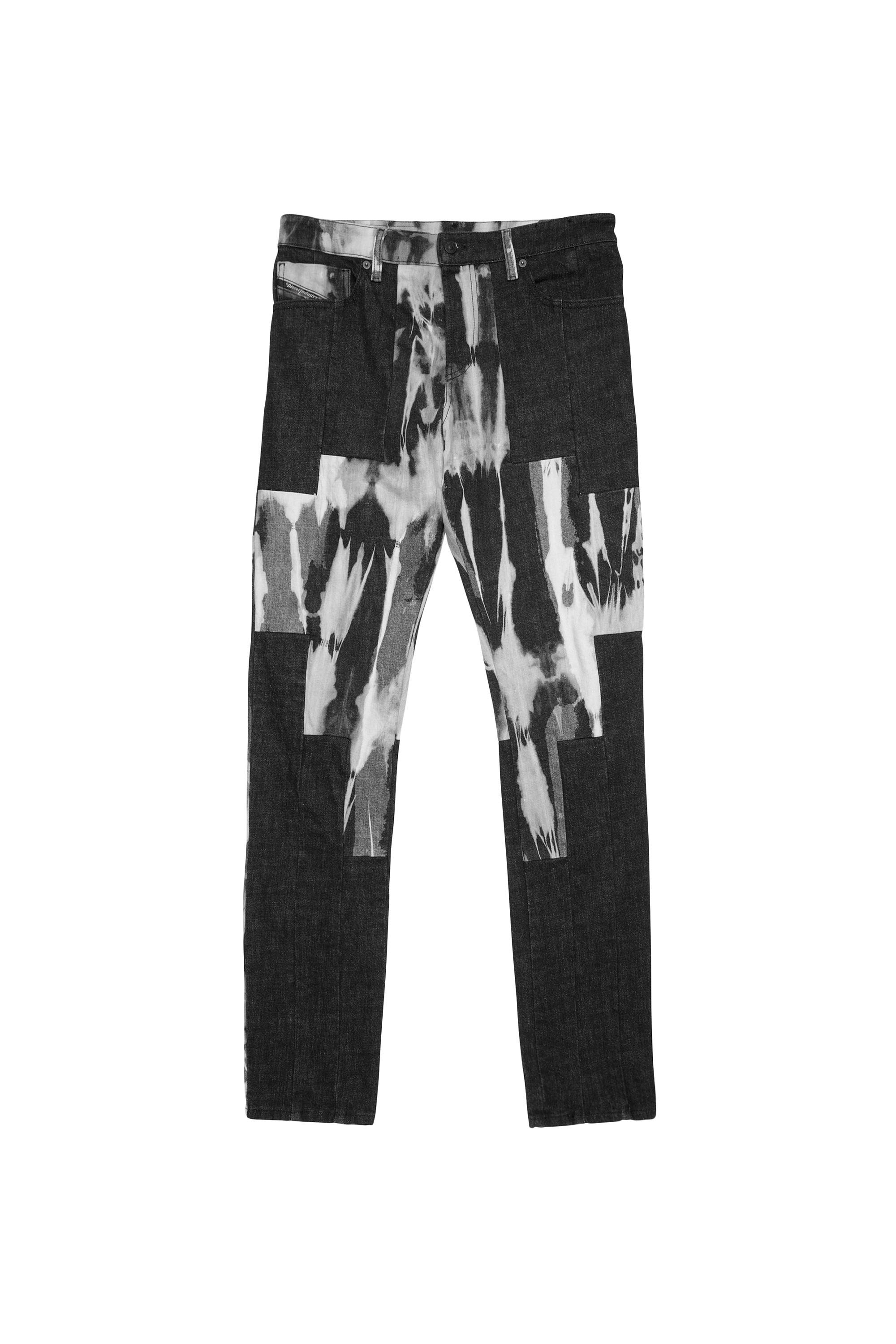 D-Kras 09B35, Negro/Gris oscuro - Vaqueros