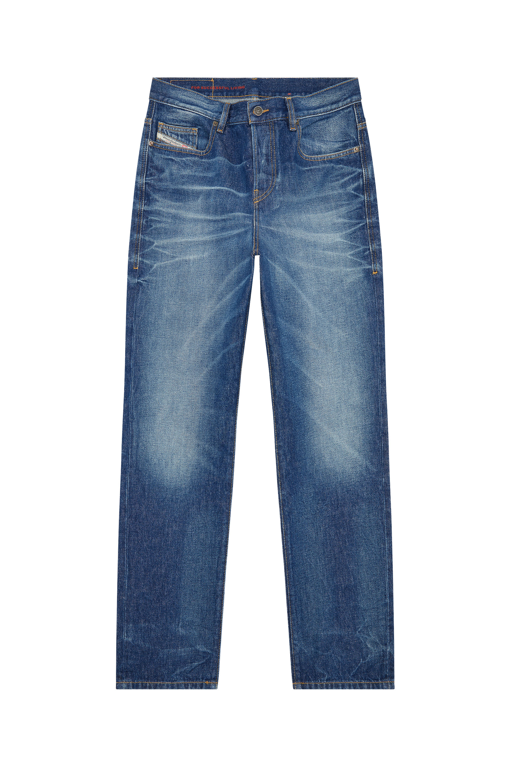 Diesel - Straight Jeans 2020 D-Viker E9B85, Azul Oscuro - Image 5