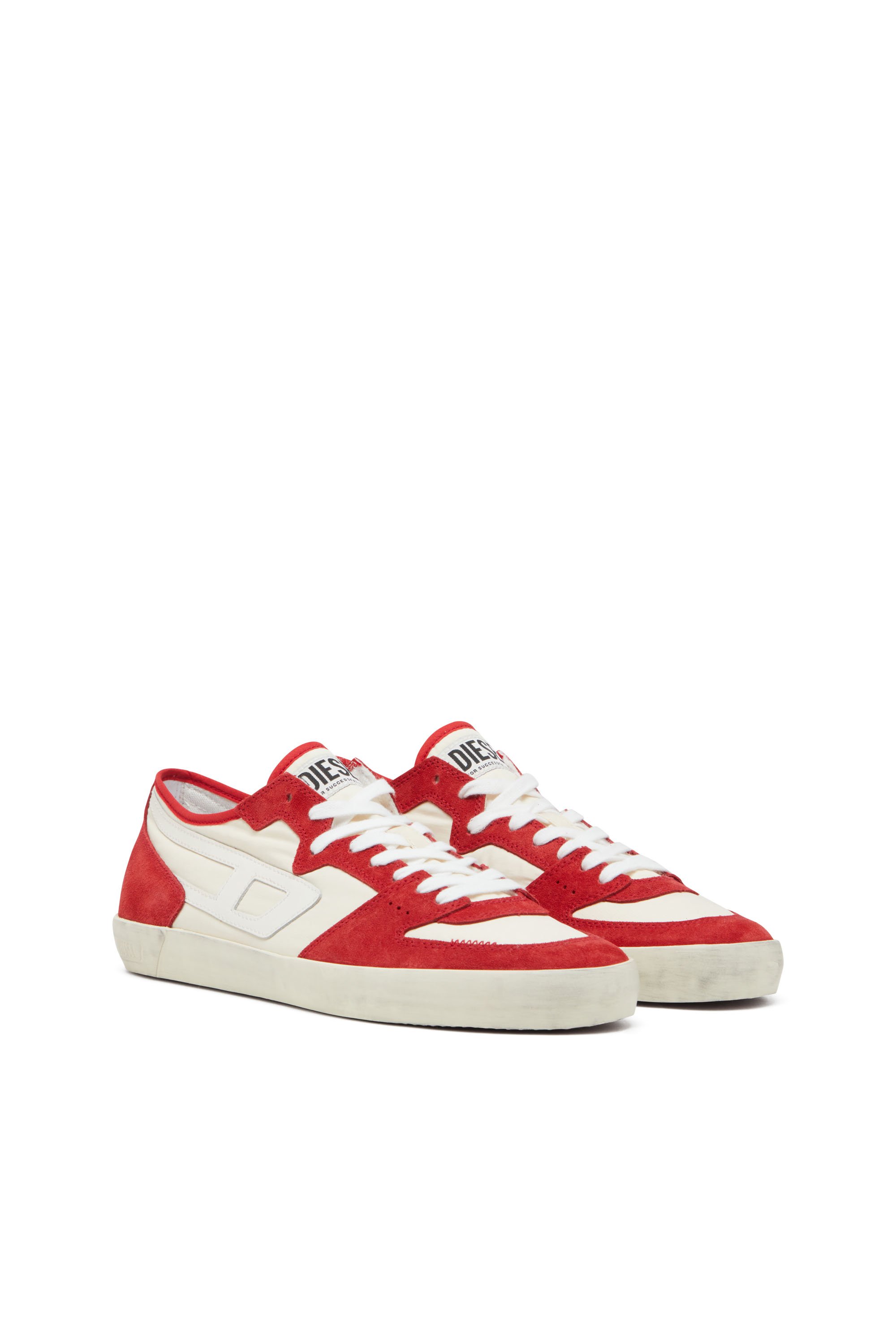 Diesel - S-LEROJI D-1 LOW, Deportivas de ripstop acolchado y gamuza Hombre in Multicolor - 2