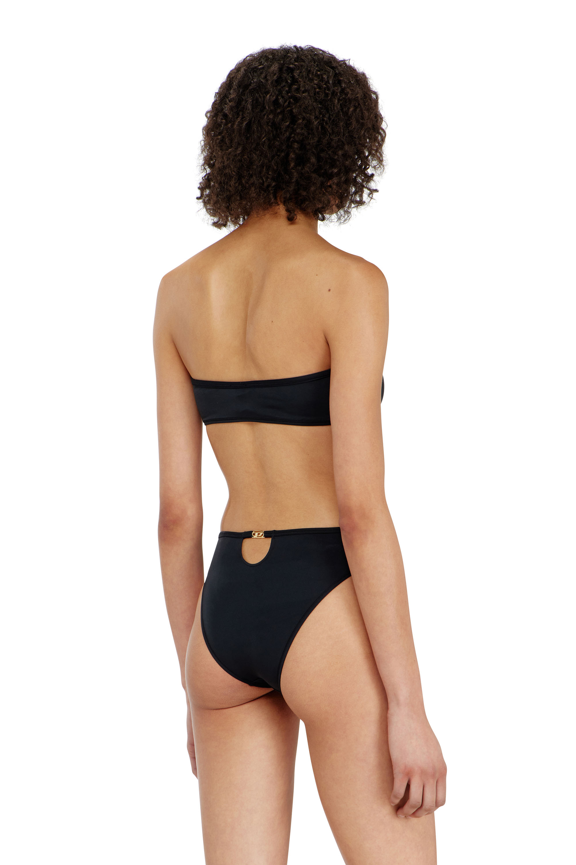 Diesel - ROCHELLE-UTLT, Bandeau bra en con metal Oval D Mujer in ToBeDefined - 3